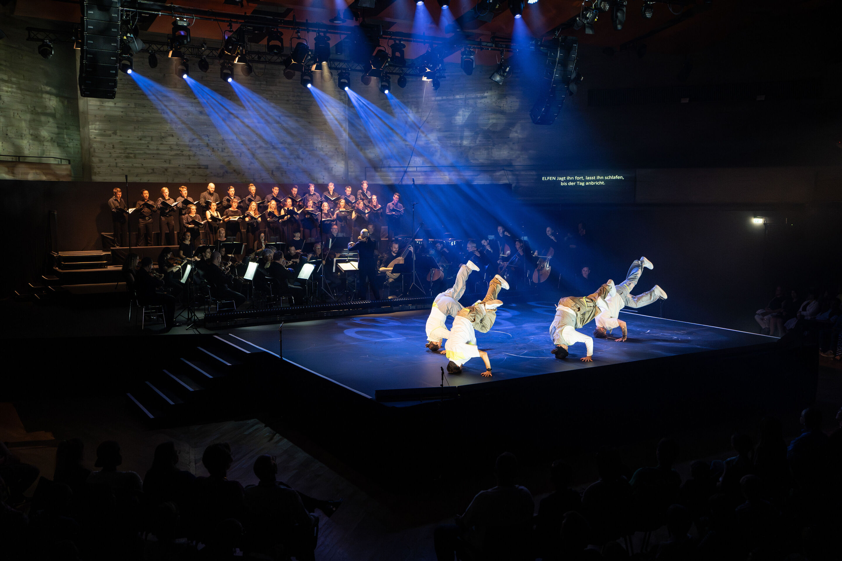 Audi Sommerkonzerte 2026 - Bei der Eigenproduktion Dido und Aeneas trifft Barock auf die Flying Steps.