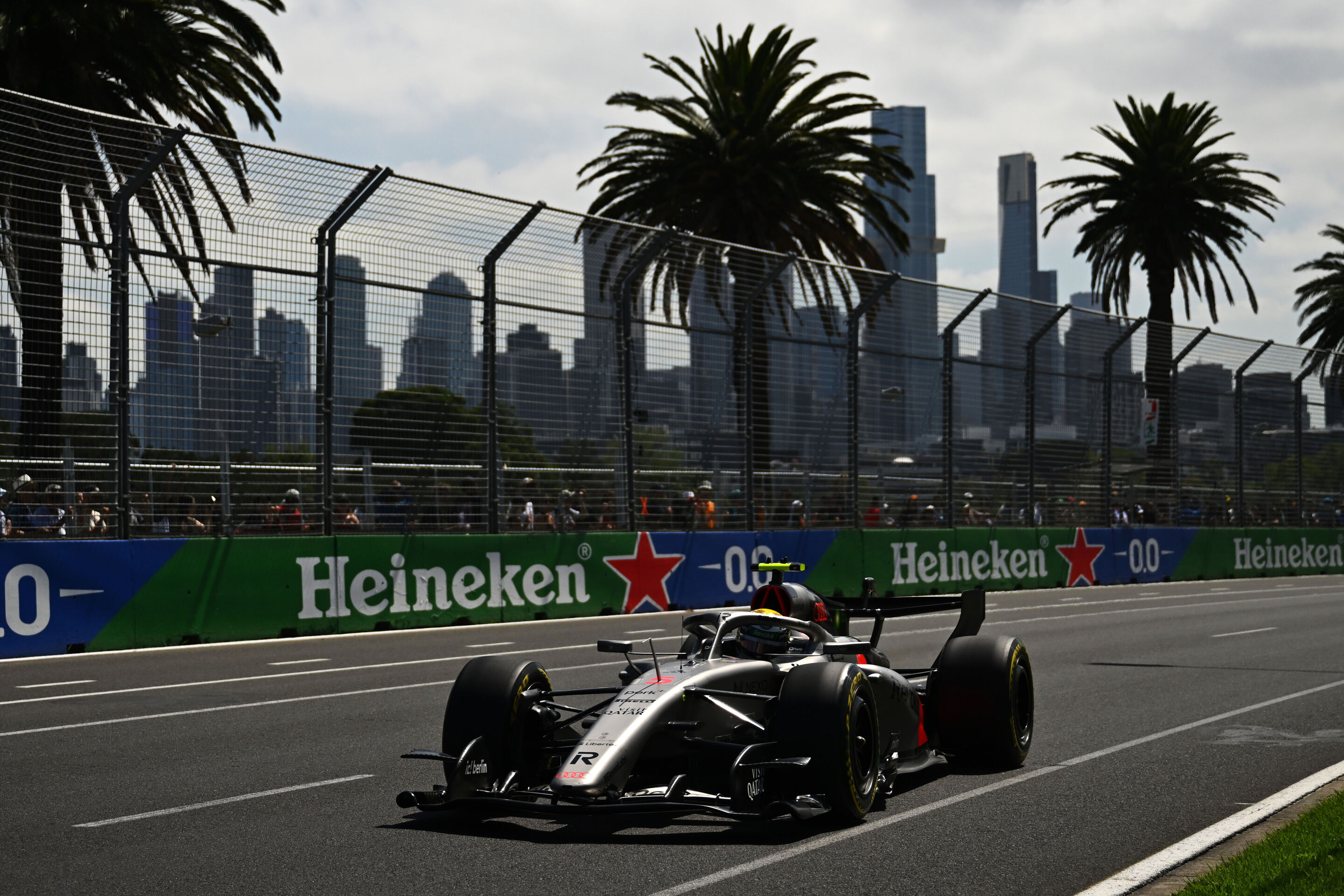 Audi makes its Formula 1 debut - Audi R26, Gabriel Bortoleto