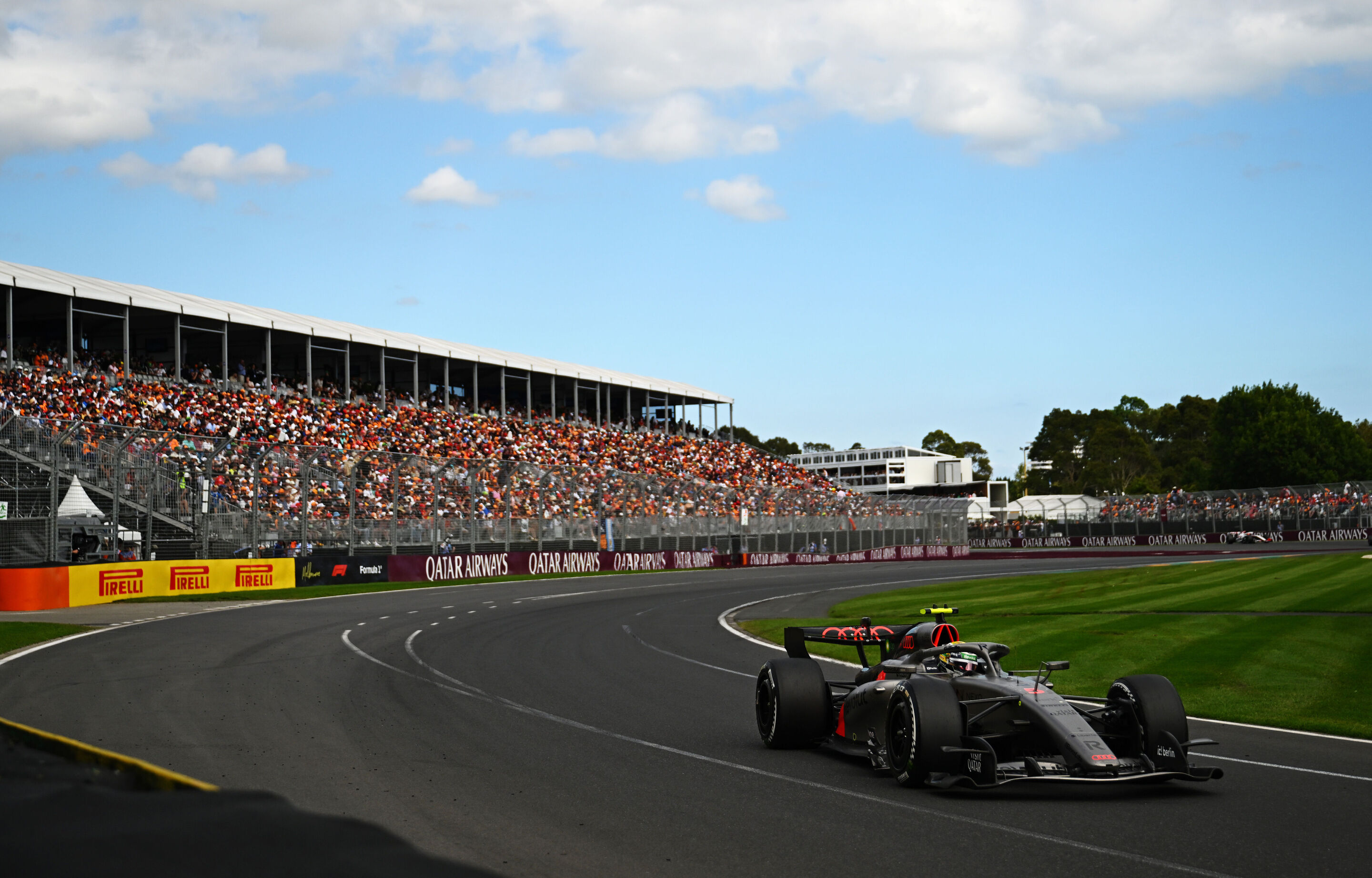 Audi startet erstmals in der Formel 1 - Audi R26 #5, Gabriel Bortoleto