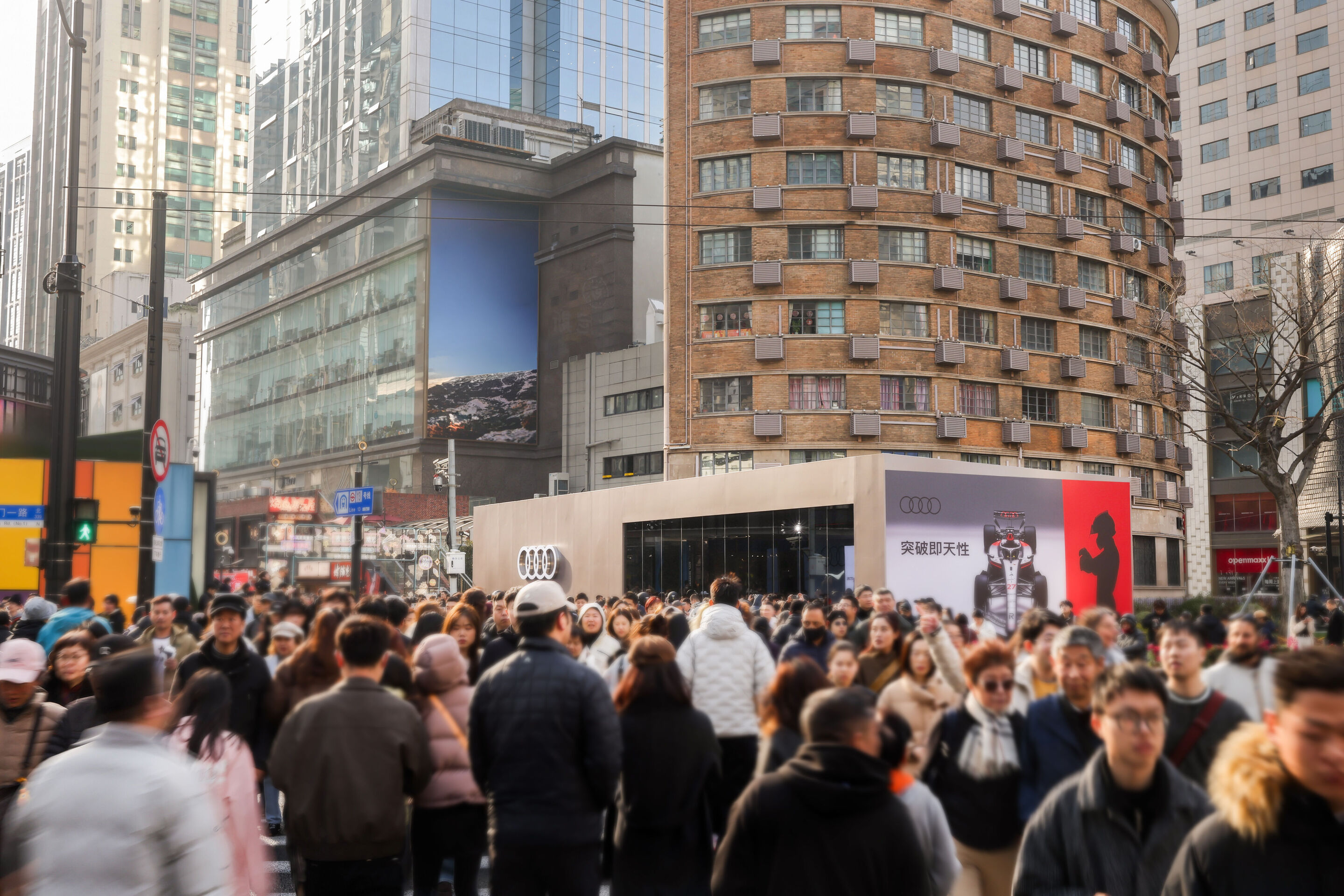 Audi Revolut F1 Team: Chinese Grand Prix - Audi City Popup in Shanghai