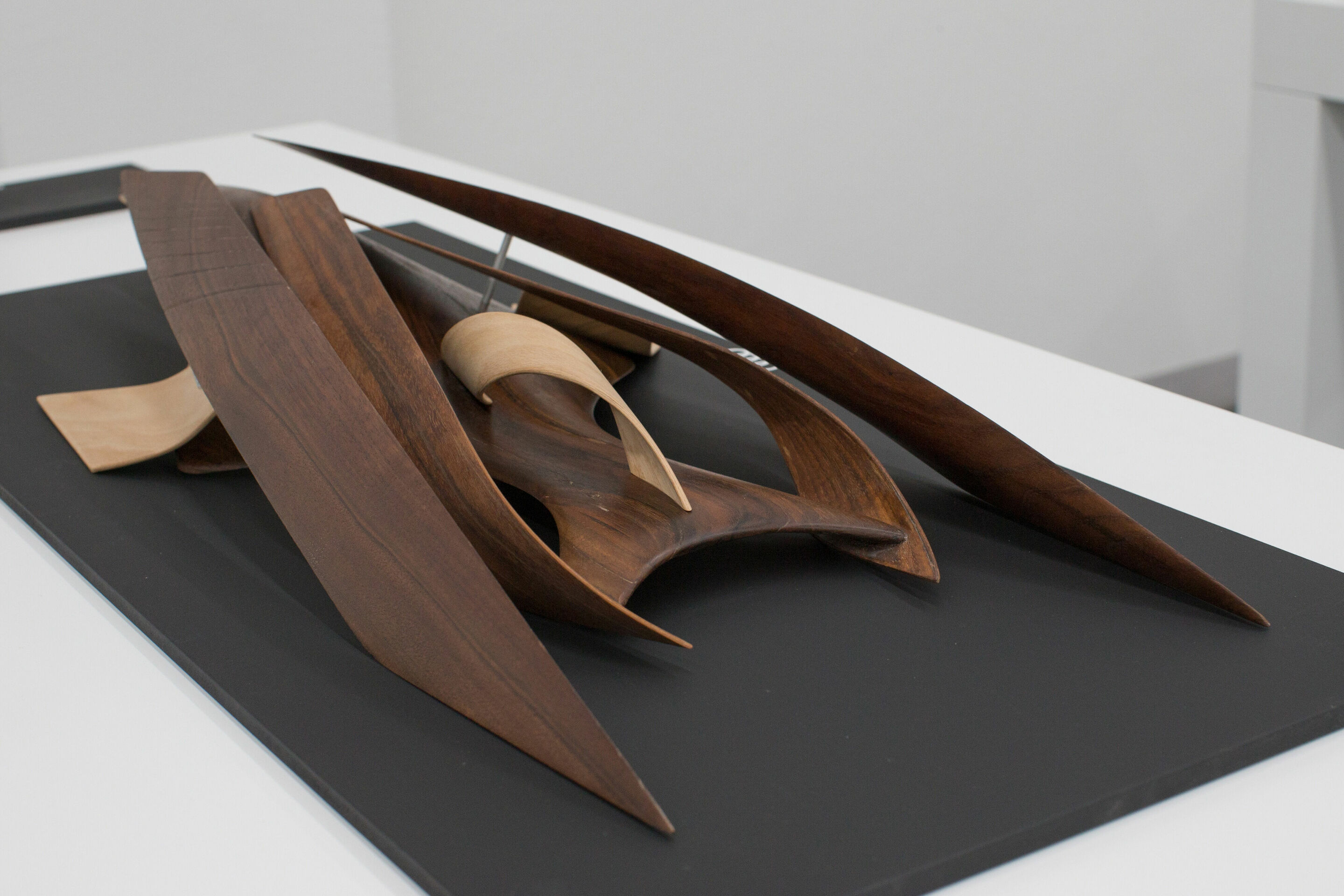 Hochschulen zu Gast bei Audi Design UNIverse - Modell des Designstudenten Robert Mucska von der Academy of Fine Arts and Design aus Bratislava zu seinem Projekt „Wood Aerodynamics“ für die Hochschulkooperation mit Audi.
