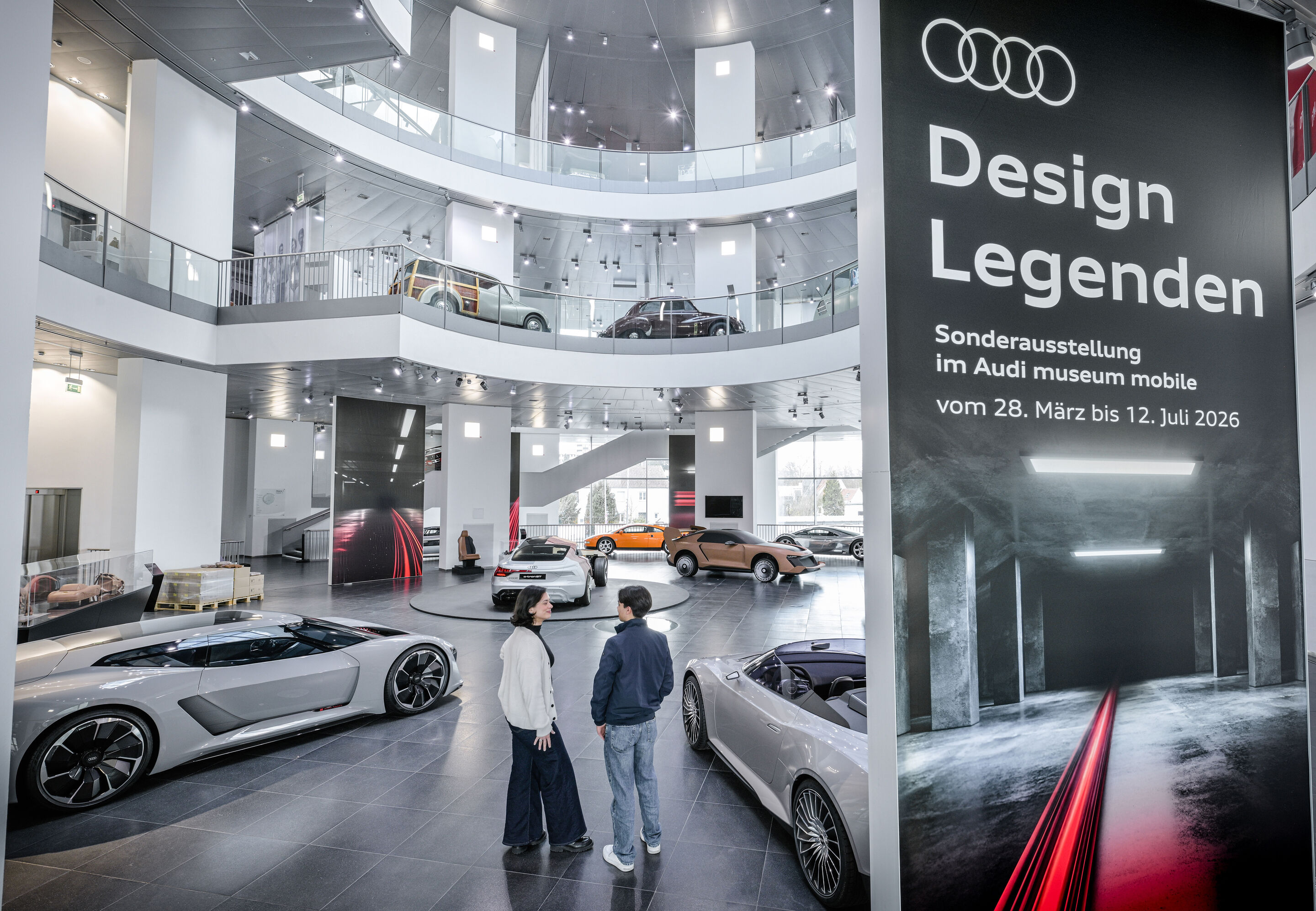Audi museum mobile zeigt „Design Legenden“ - Ein Blick in die neue Sonderausstellung von Audi Tradition.