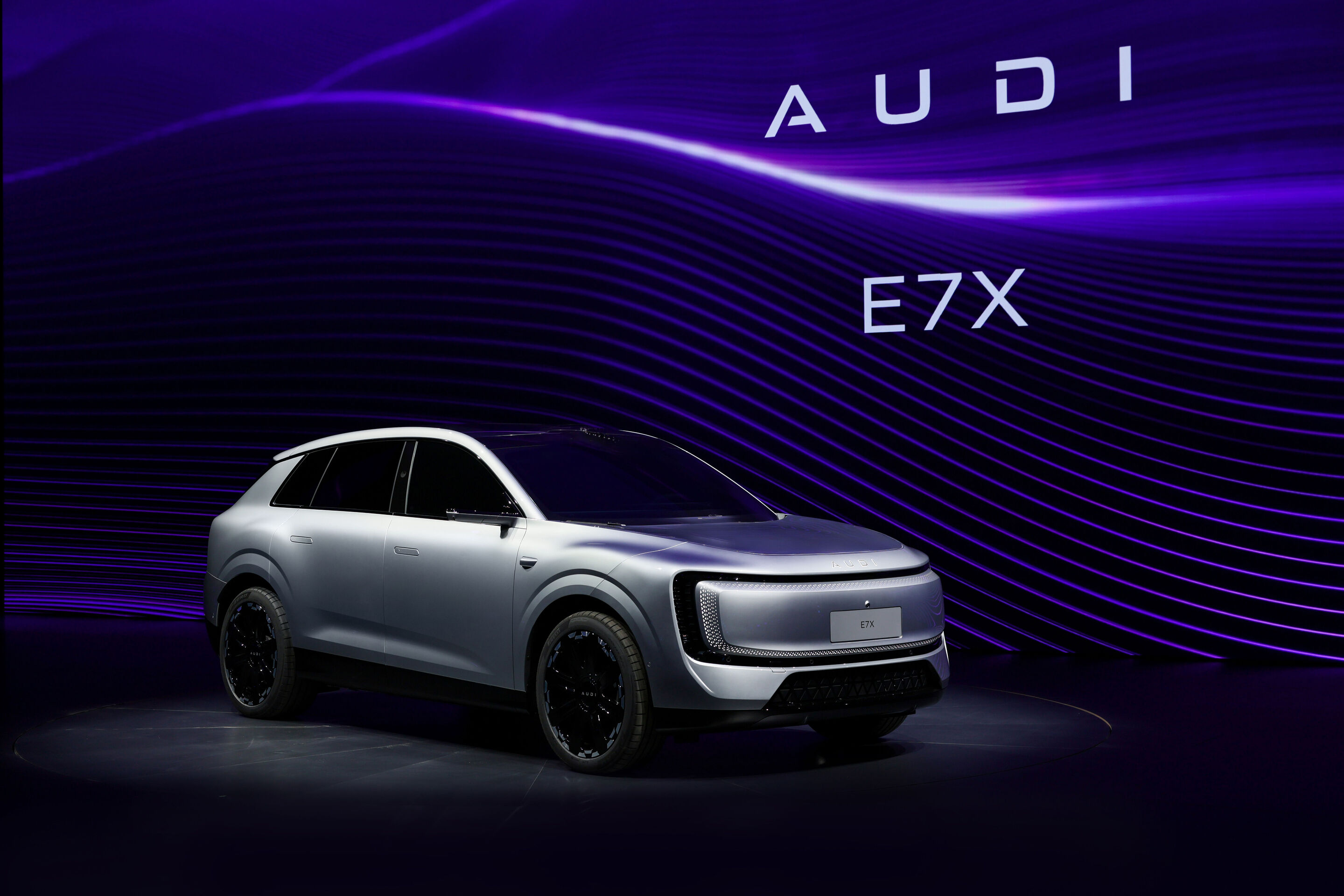 Audi auf der Auto China 2026 - Der AUDI E7X auf der Group Night Auto China 2026.