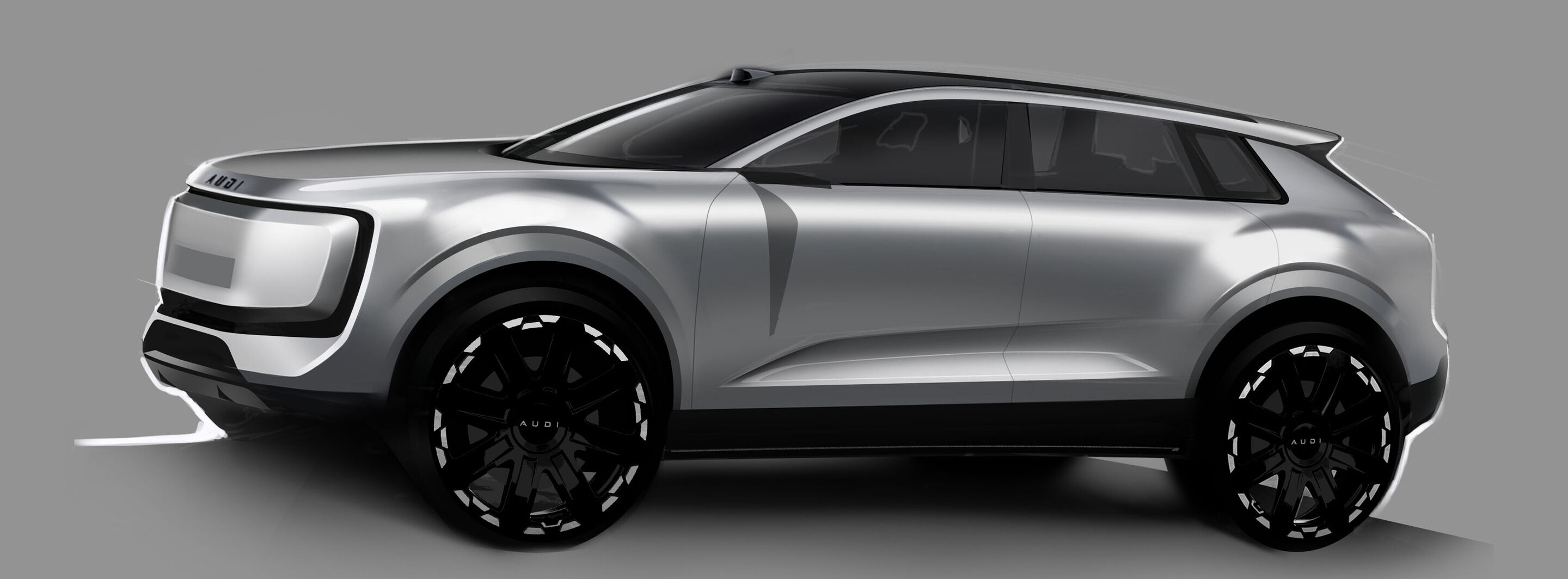 Skizze - Audi auf der Auto China 2026 - Skizze - AUDI E7X