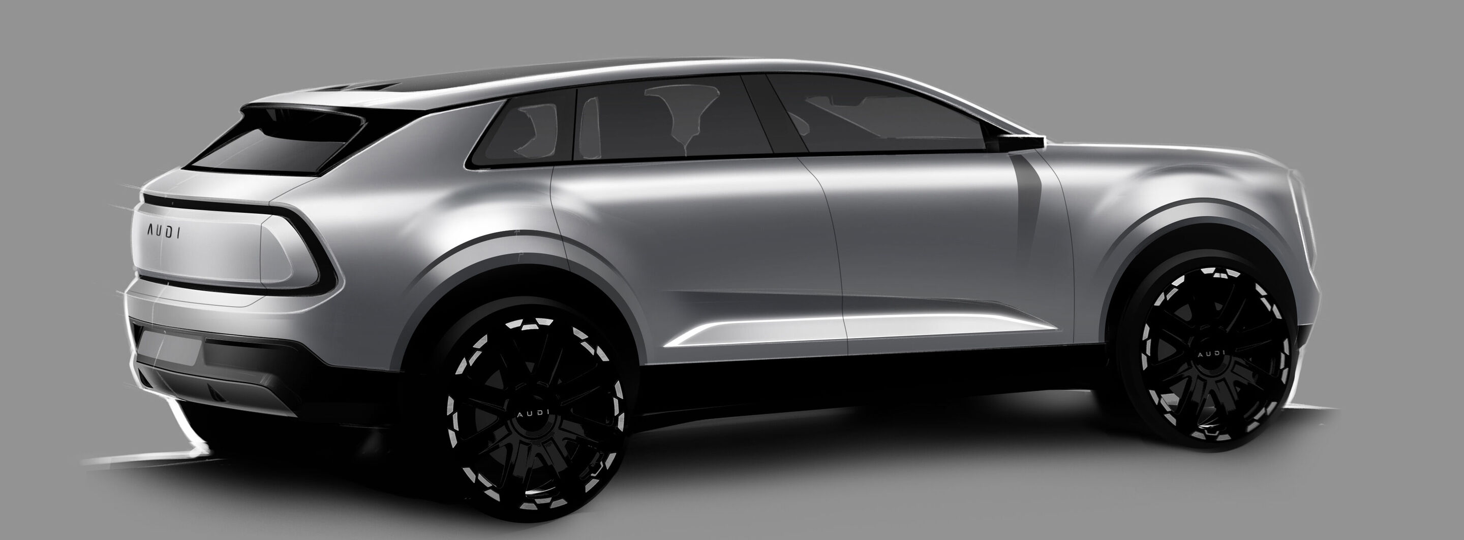 Skizze - Audi auf der Auto China 2026 - Skizze - AUDI E7X