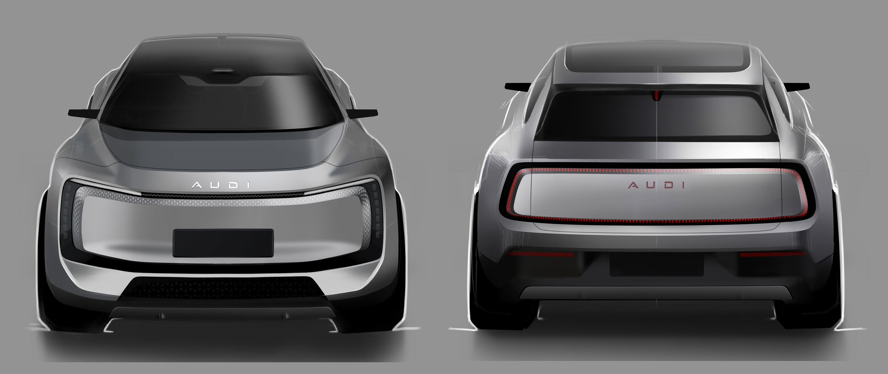 Skizze - Audi auf der Auto China 2026 - Skizze - AUDI E7X