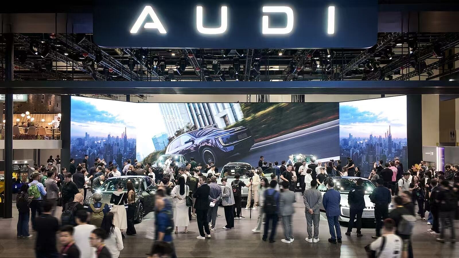 Audi auf der Auto China 2026 - Audi und seine Joint-Venture-Partner zeigen auf der Auto China 2026 in Peking ihre aktuellsten Modelle. Impressionen des AUDI Auftritts.