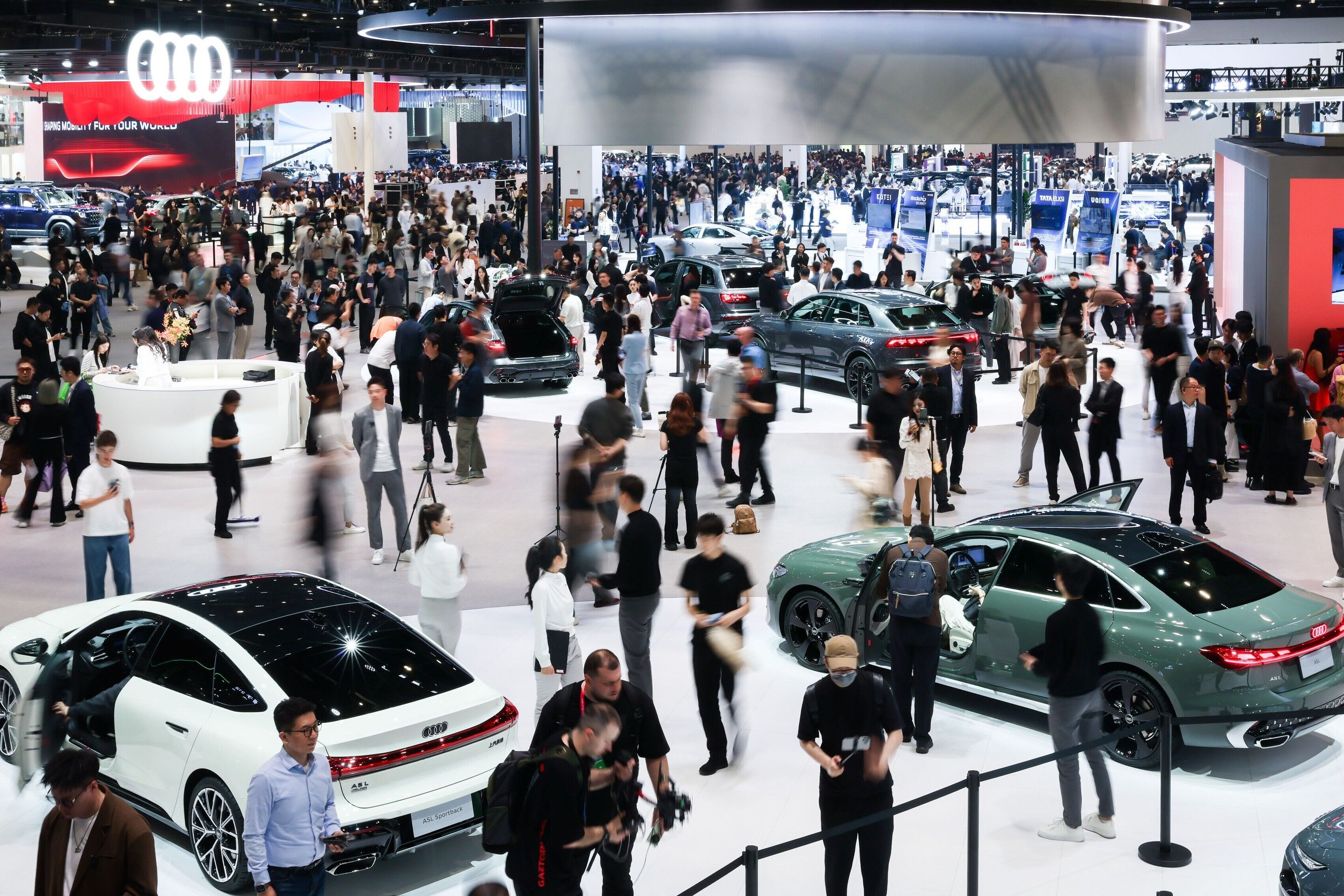 Audi auf der Auto China 2026 - Audi und seine Joint-Venture-Partner FAW und SAIC zeigen auf der Auto China 2026 in Peking ihre aktuellsten Modelle.
