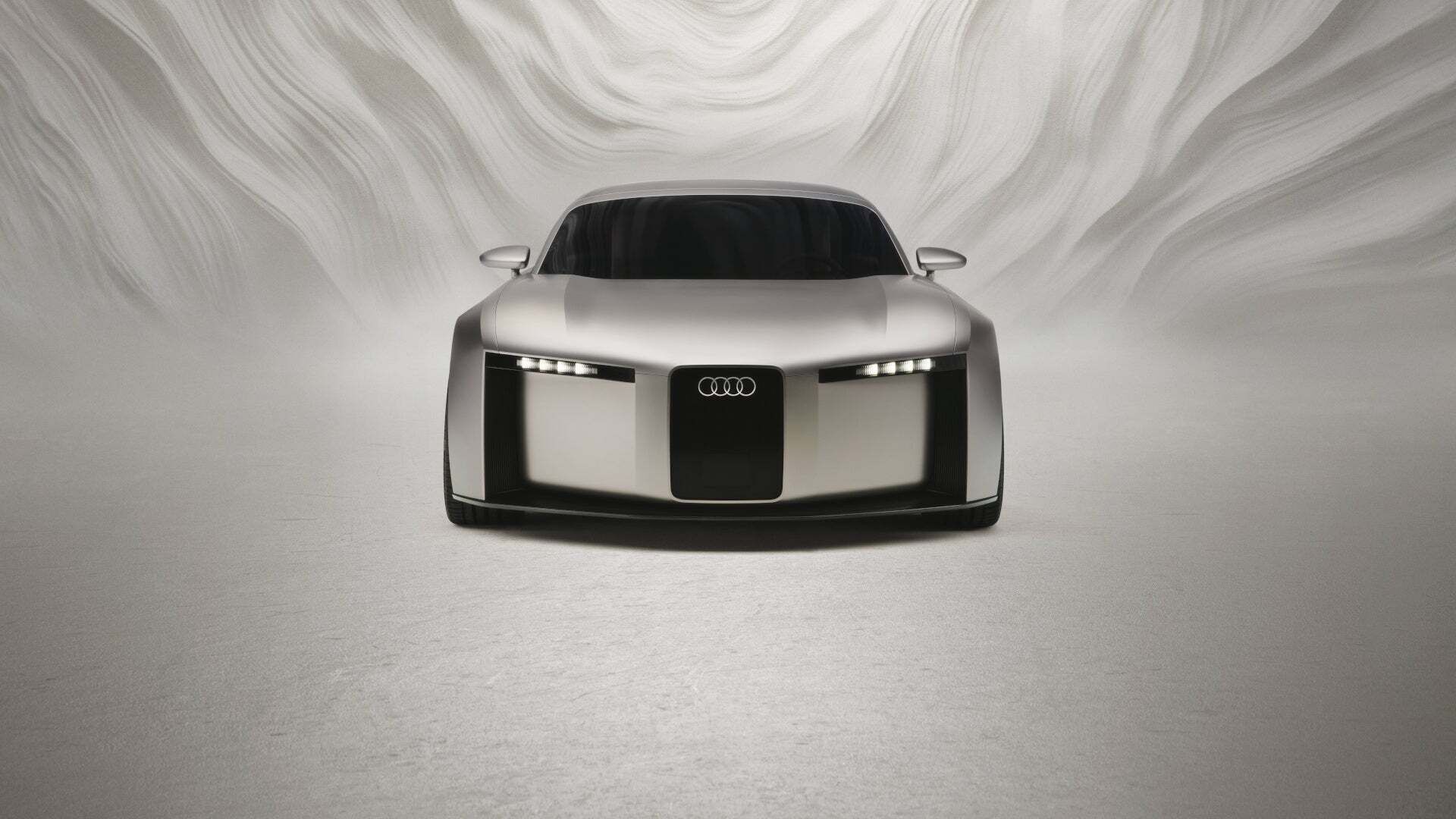 Front view of the Audi Concept C