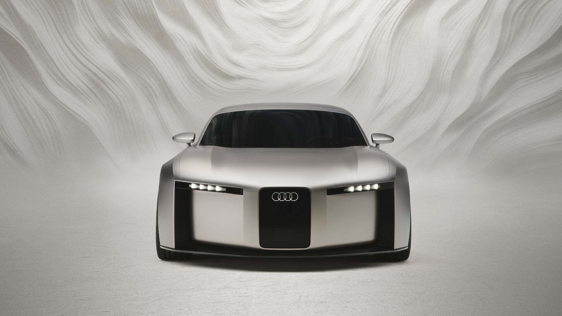 Front view of the new Audi Concept C.