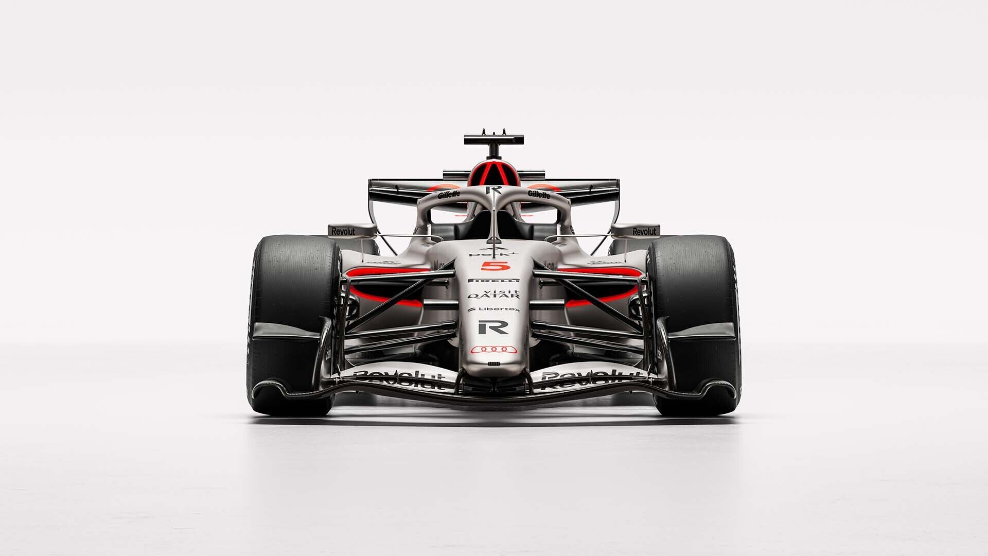 A picture showing the Audi R26.