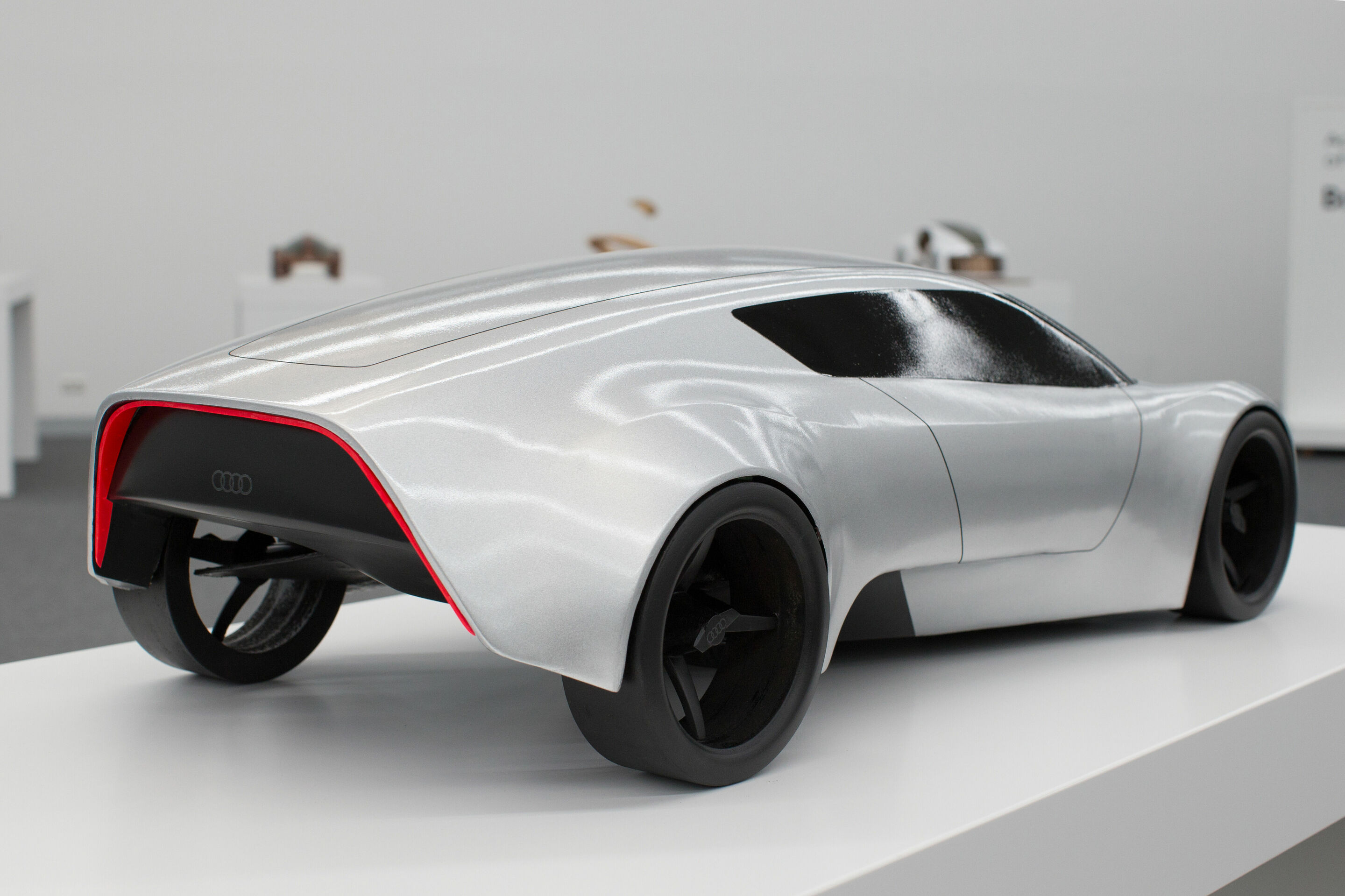 Audi Hosts Design Universities - The model “GT” by student Vanessa Woznik from the University of Art and Design Offenbach, created for the university’s “Dream Car” cooperation project with Audi.