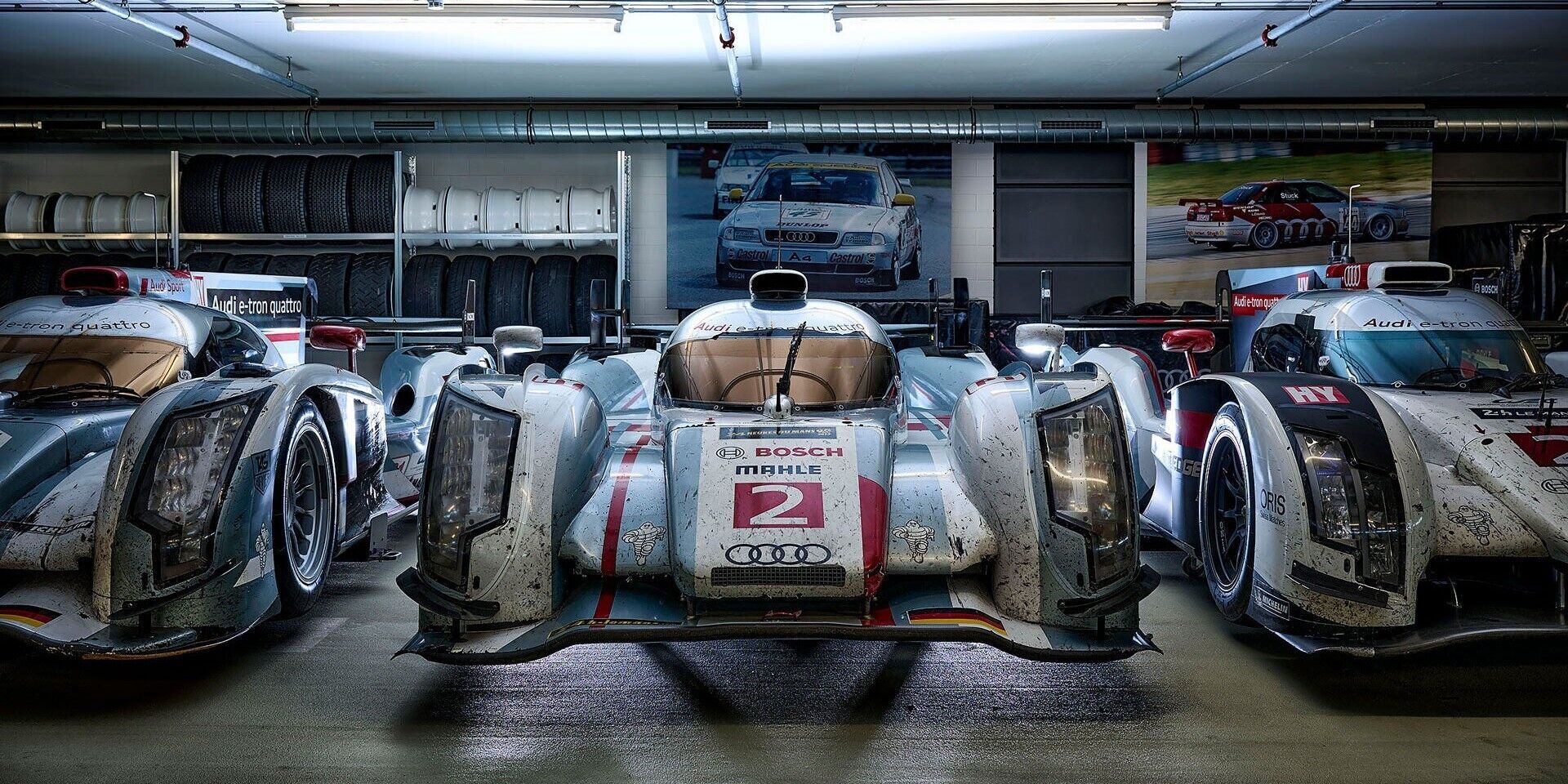 Reihe original Audi LeMans Rennfahrzeuge - Reihe original Audi LeMans Rennfahrzeuge
