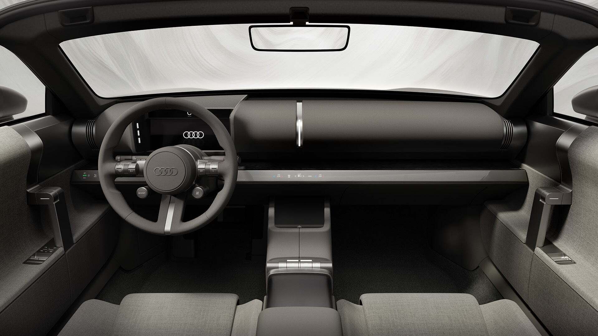 Innenraum des neuen Audi Concept C.