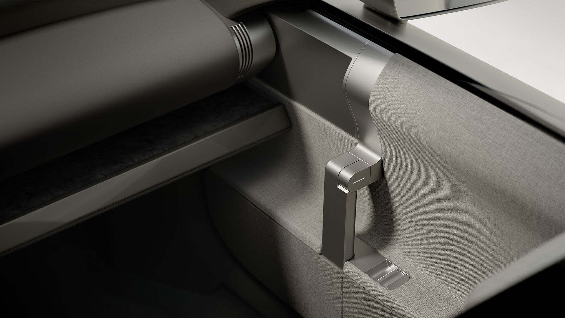 Innenraumelemente des neuen Audi Concept C.