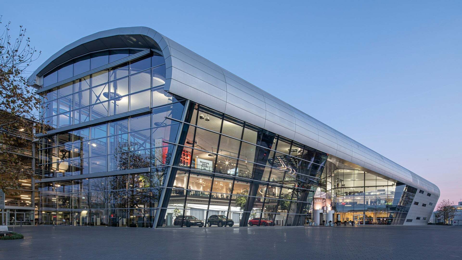 The Audi company headquarters