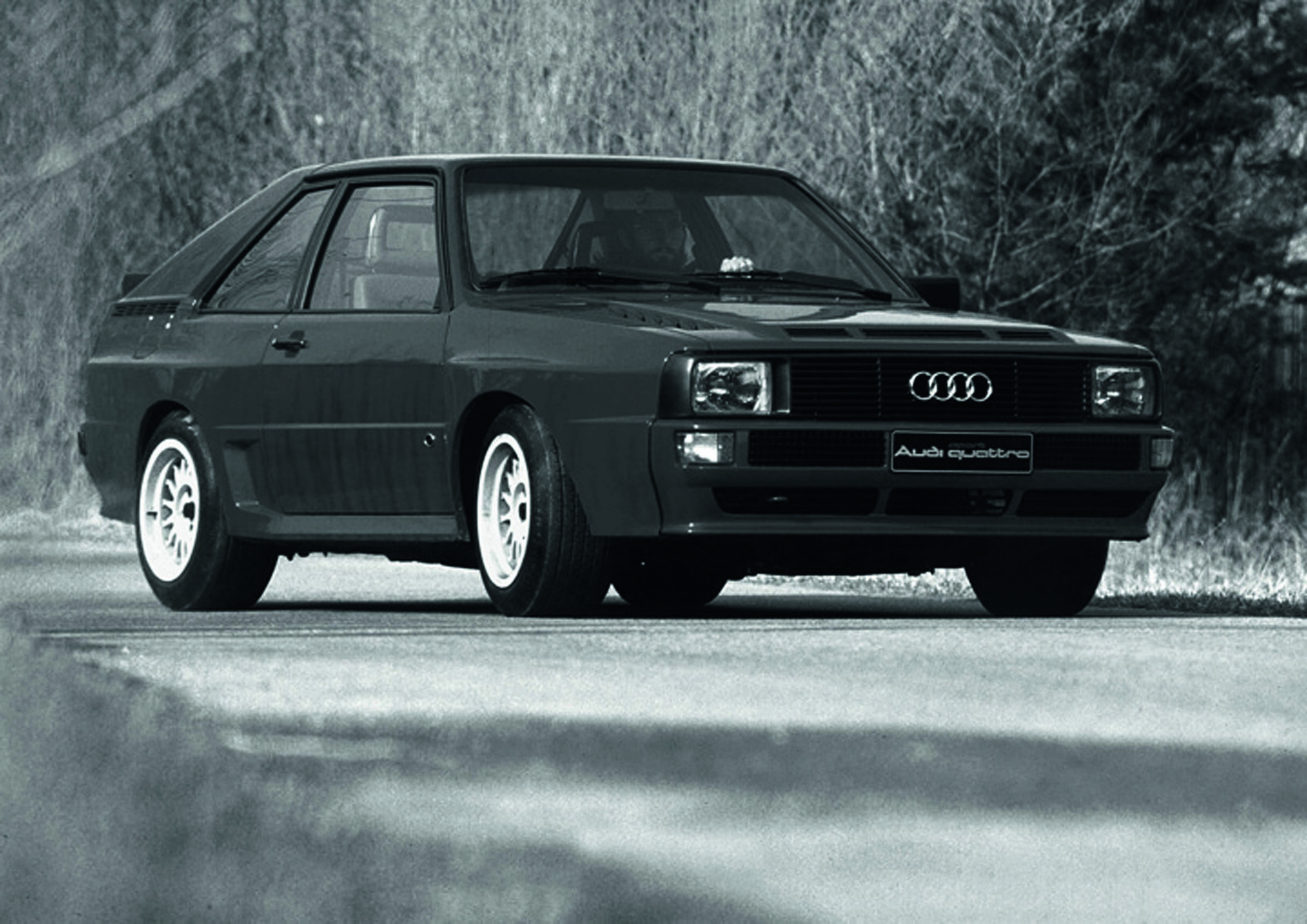 Anniversary magazine History - Audi Sport quattro from 1984 – the first super sports car from Audi