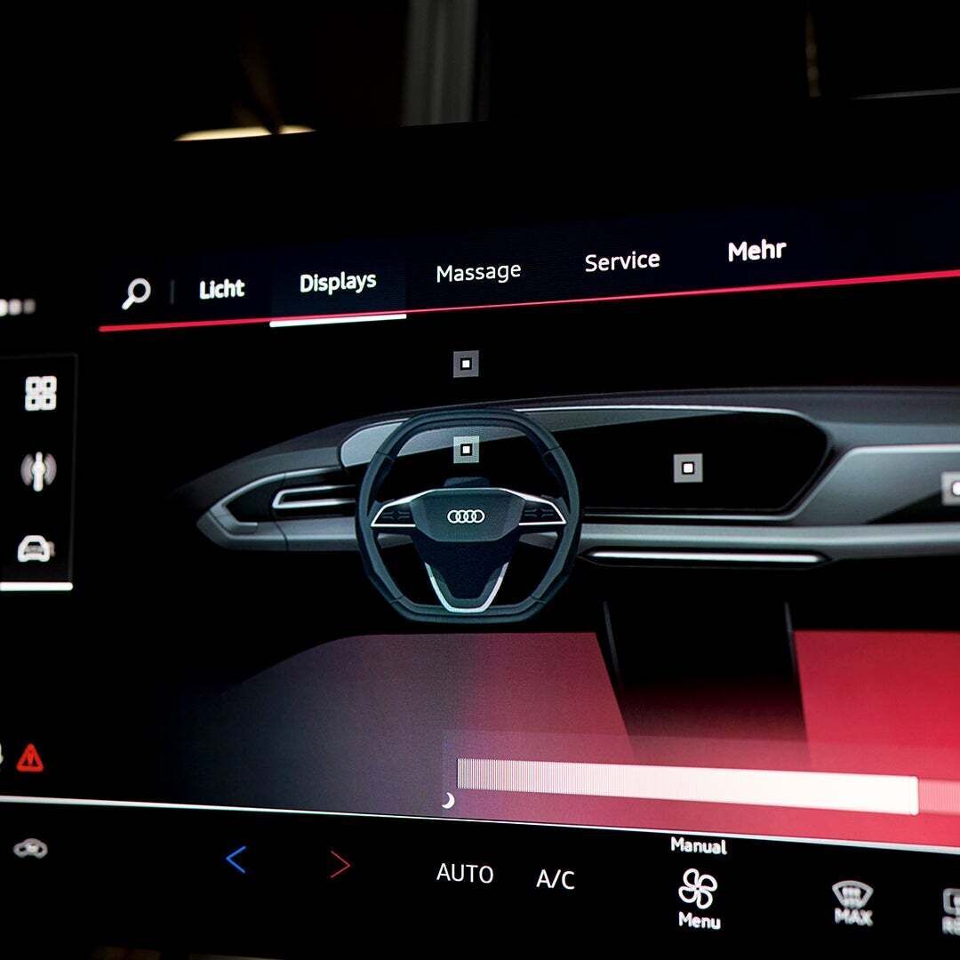 Display in focus