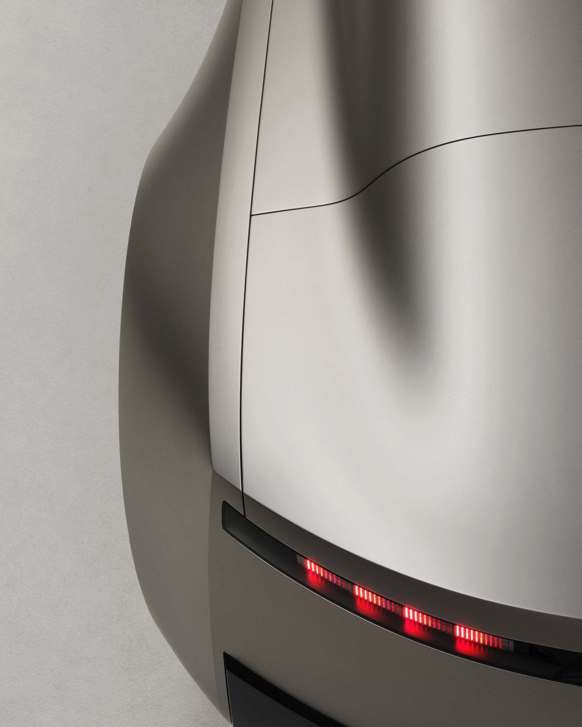 Angeschnittene Heckansicht des Audi Concept C.