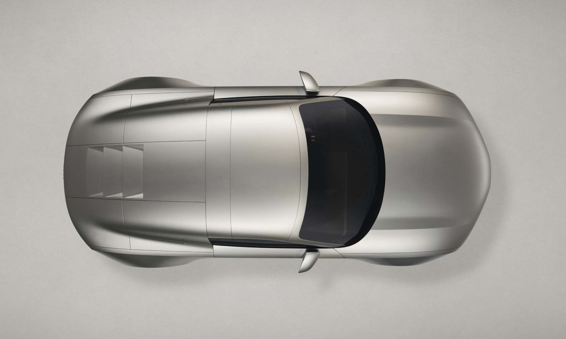 Draufsicht auf das Audi Concept C mit geschlossenem Dach.