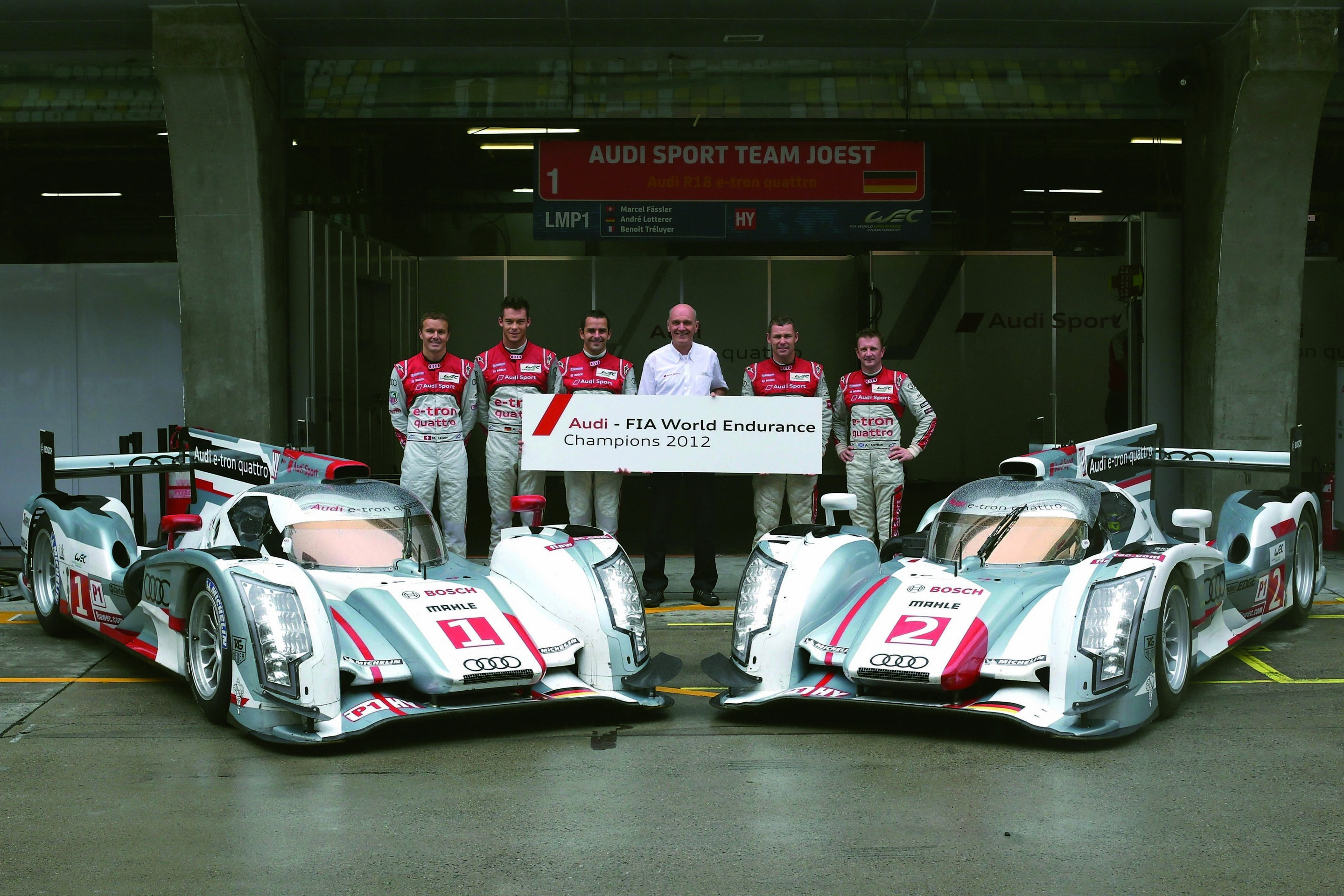 Interesting facts about the Audi World Champions trio - Marcel Fässler, André Lotterer and Benoît Tréluyer are the first title winners of the new FIA World Endurance Championship (WEC). Their biographies are packed with interesting details.