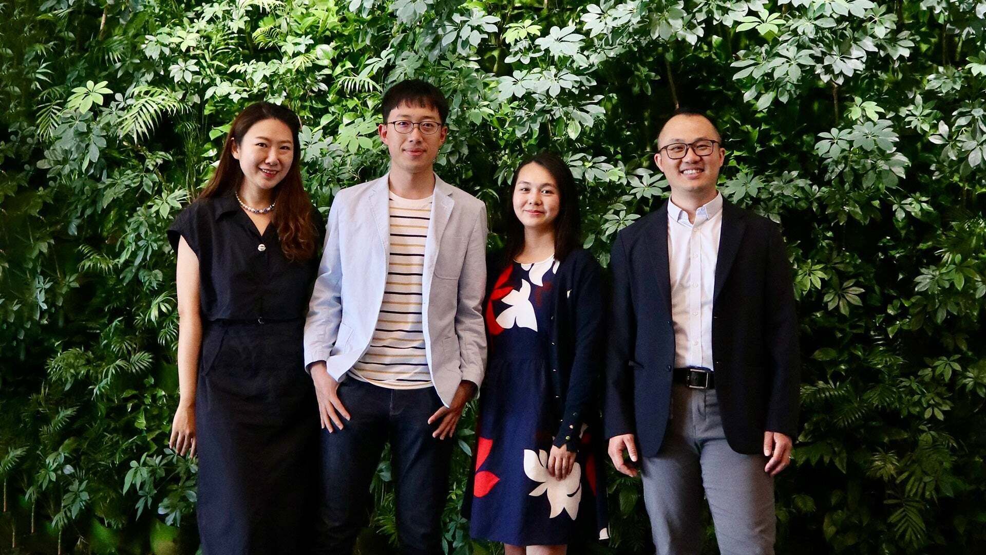 Group shot of the Audi Business Innovation team