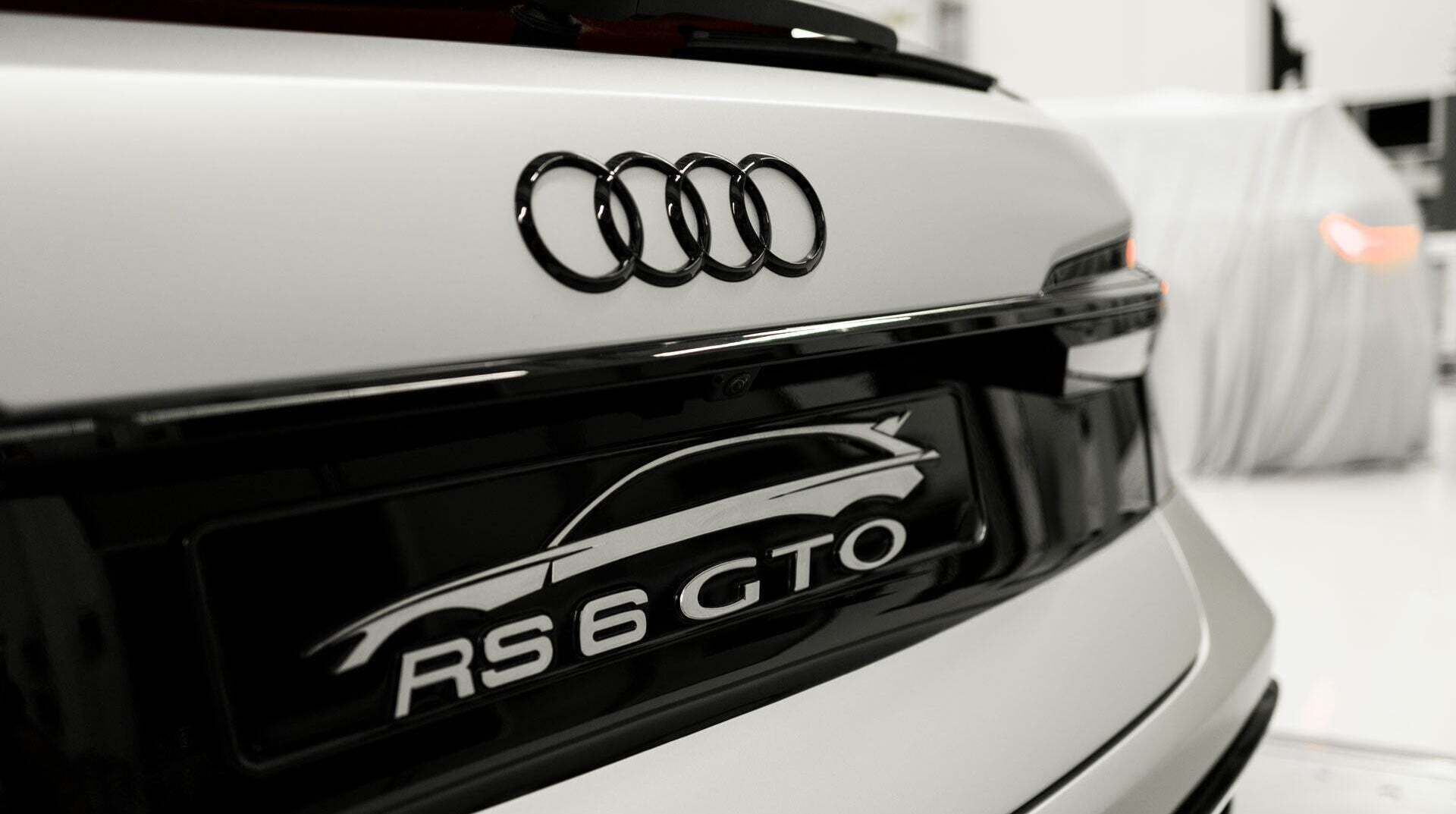 Designdetails des RS 6 GTO concept