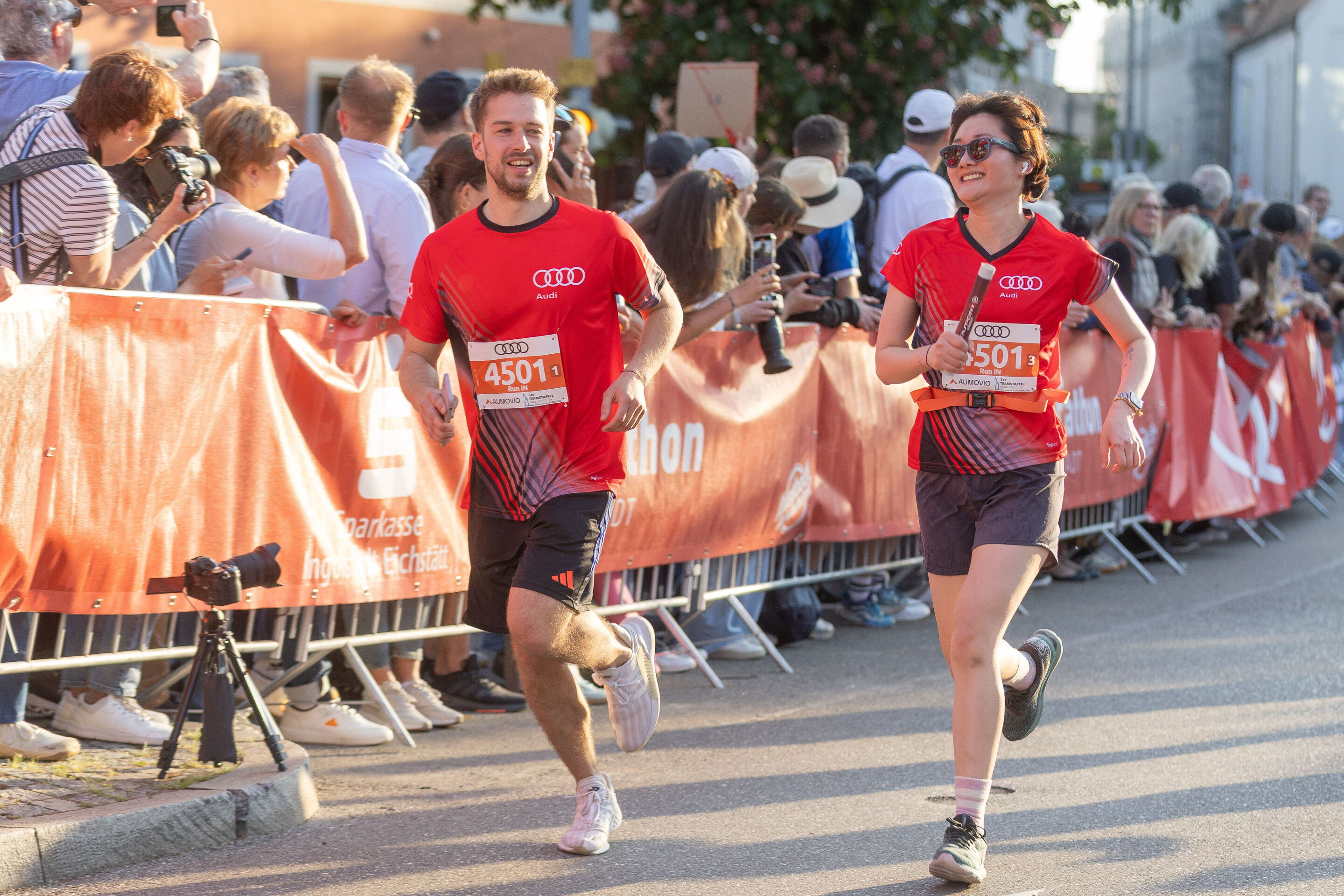 Audi supports the Ingolstadt Half Marathon - Audi has been a reliable partner of the event since its inception and continues to support it this year as part of its commitment to the region.
