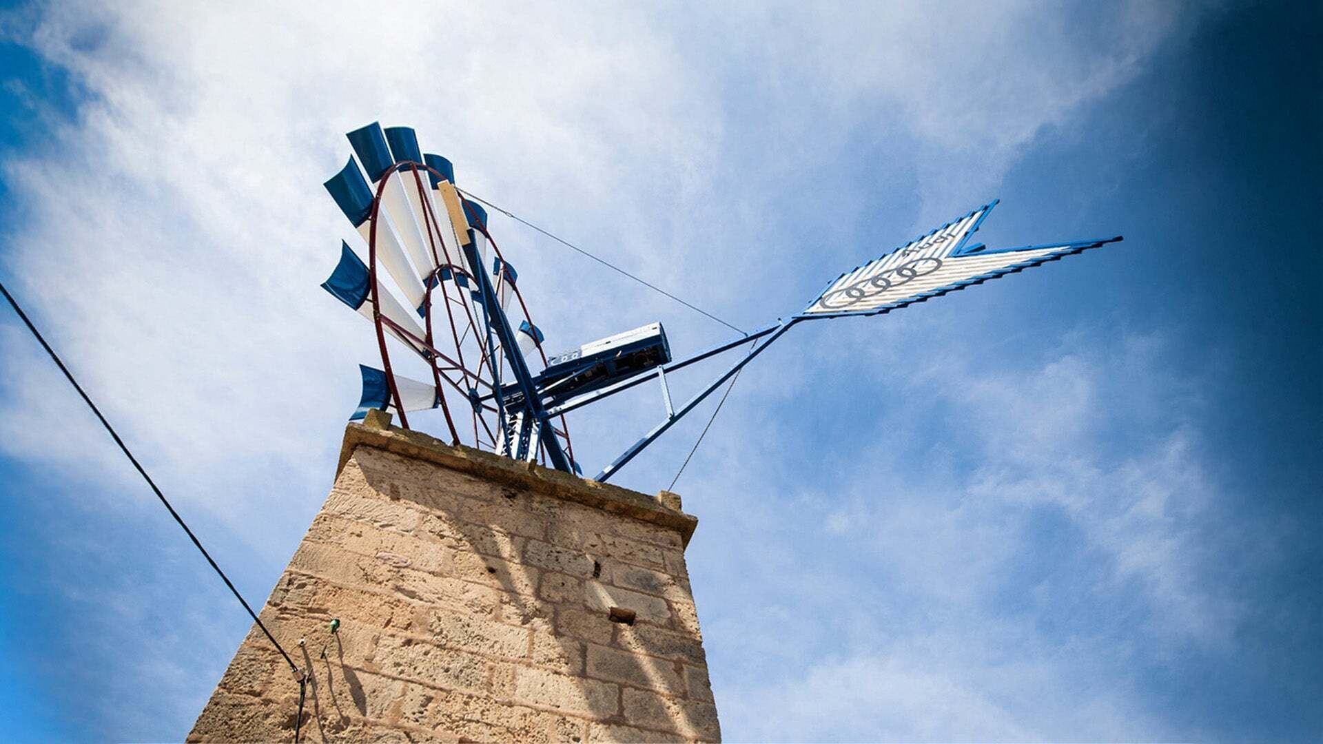 Audi windmill on Mallorca - Audi windmill on Mallorca