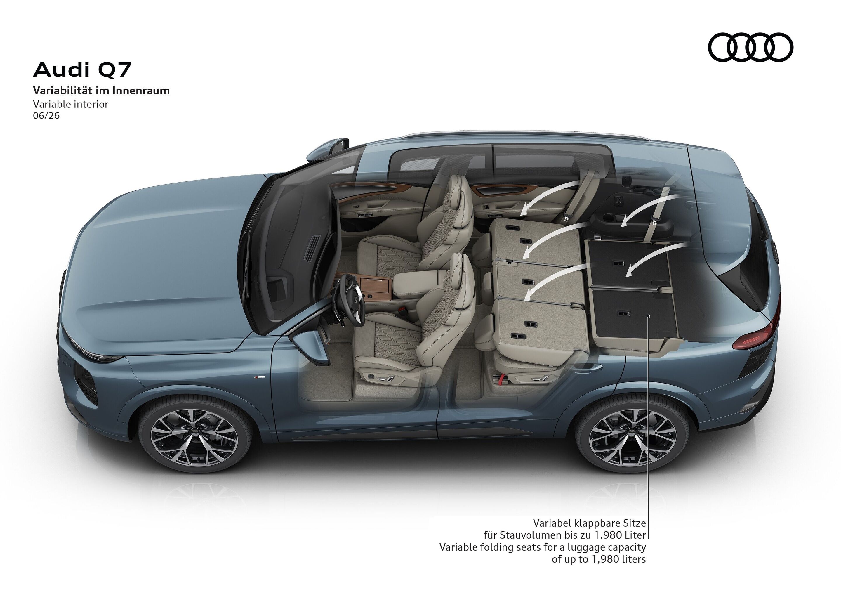 Illustration - Audi Q7 - Variable interior