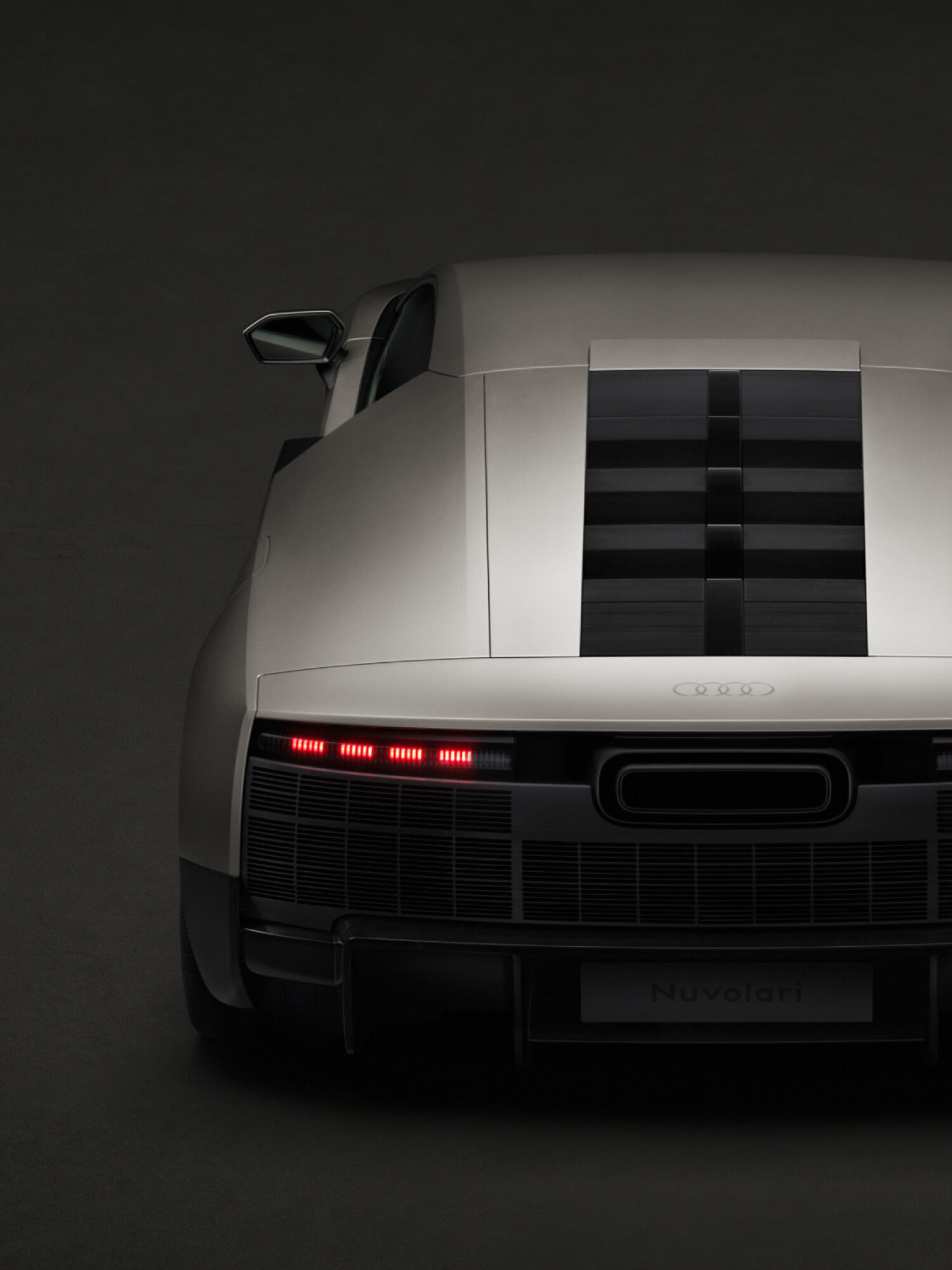 Audi Nuvolari - Titanium, Studioaufnahme, Exterieur, Heckansicht