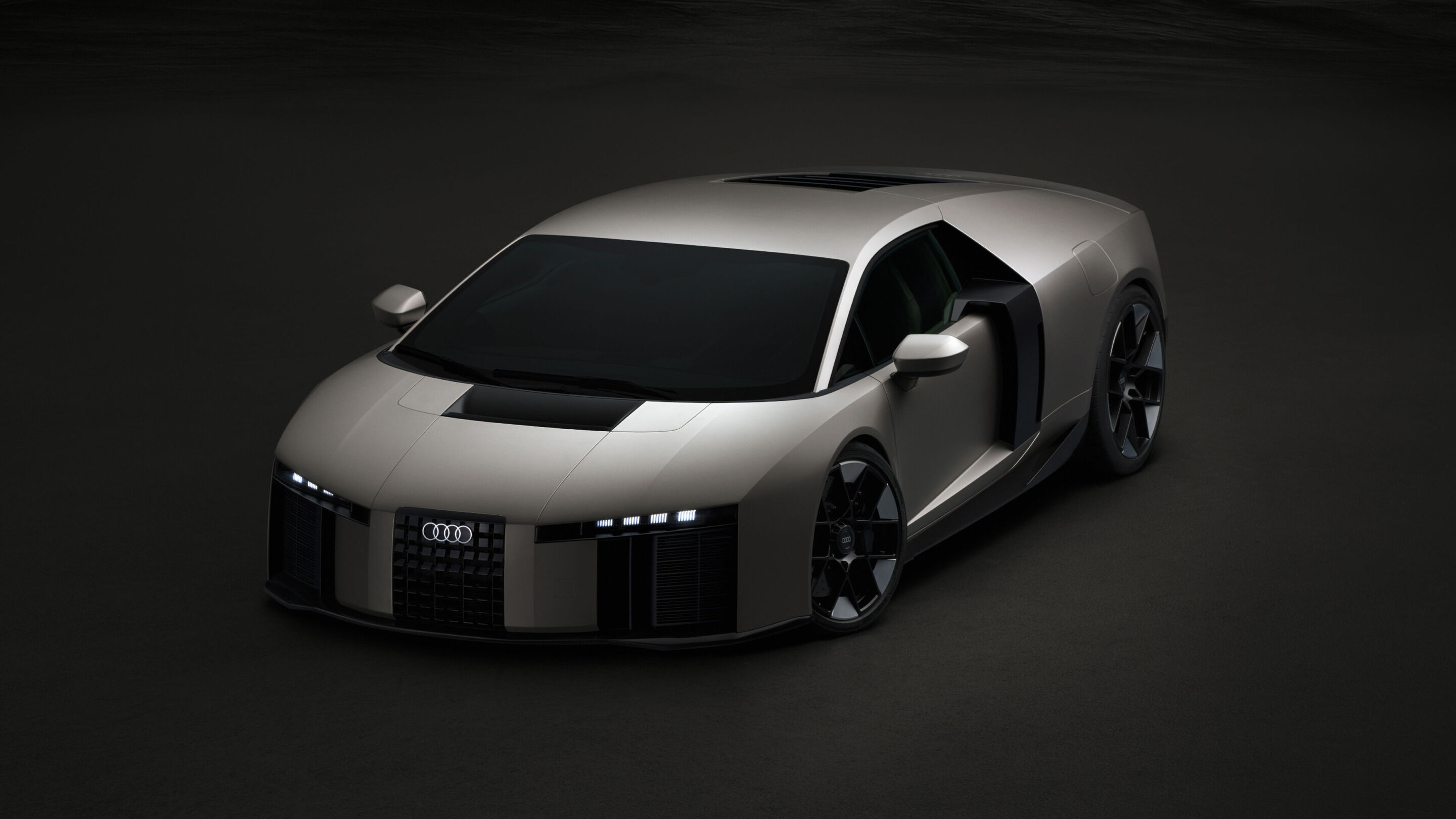 Audi Nuvolari - Titanium, Studioaufnahme, Exterieur, Dreiviertelfrontansicht