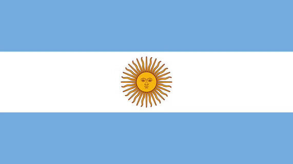 Illustration - Argentina - Flag of Argentina