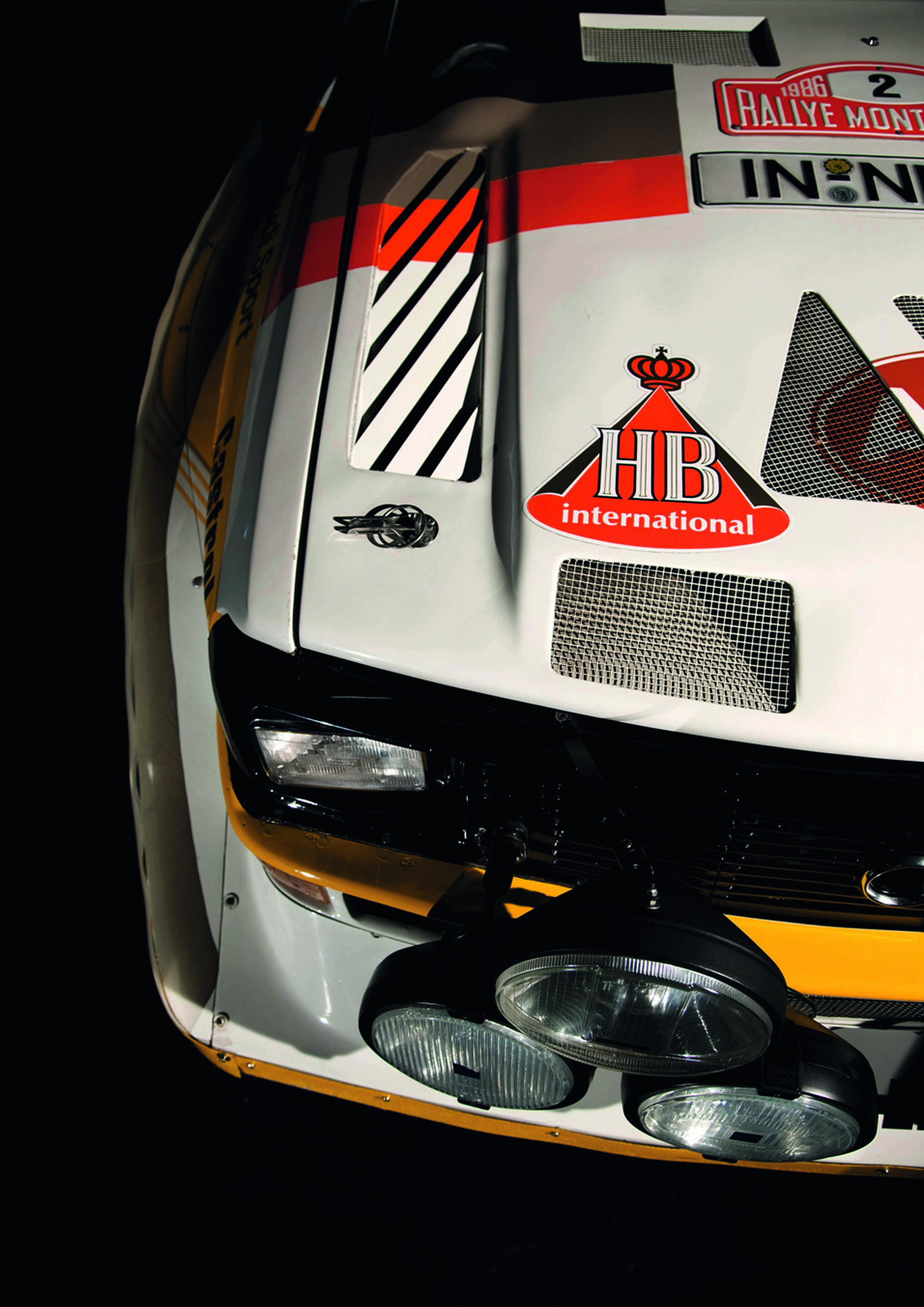 Anniversary magazine Motorsports - Audi Sport quattro S1 - enormous intakes in the bonnet supplied intake air and cooling.