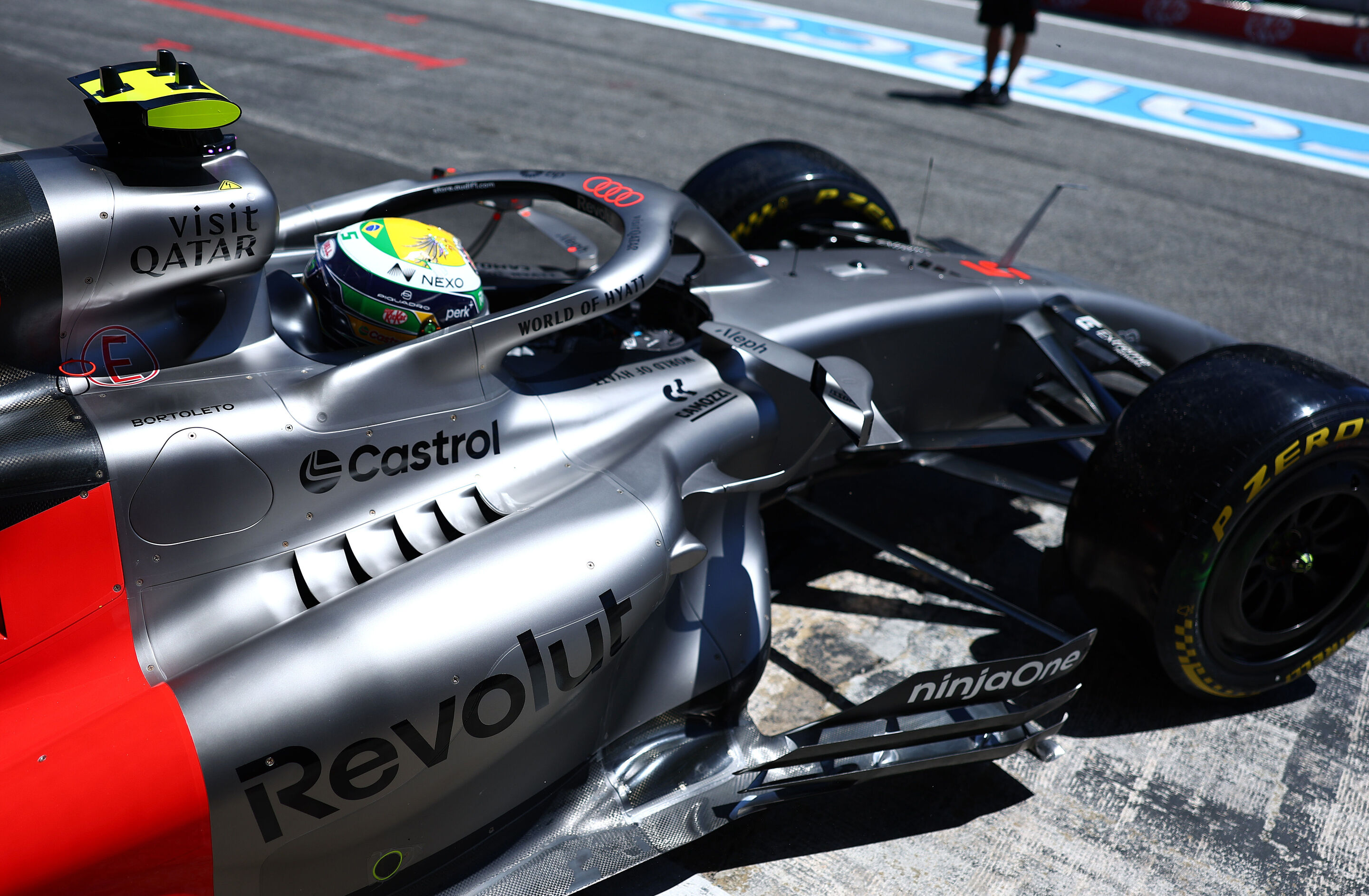 Audi Revolut F1 Team: Grand Prix von Barcelona - Audi R26 #5, Gabriel Bortoleto