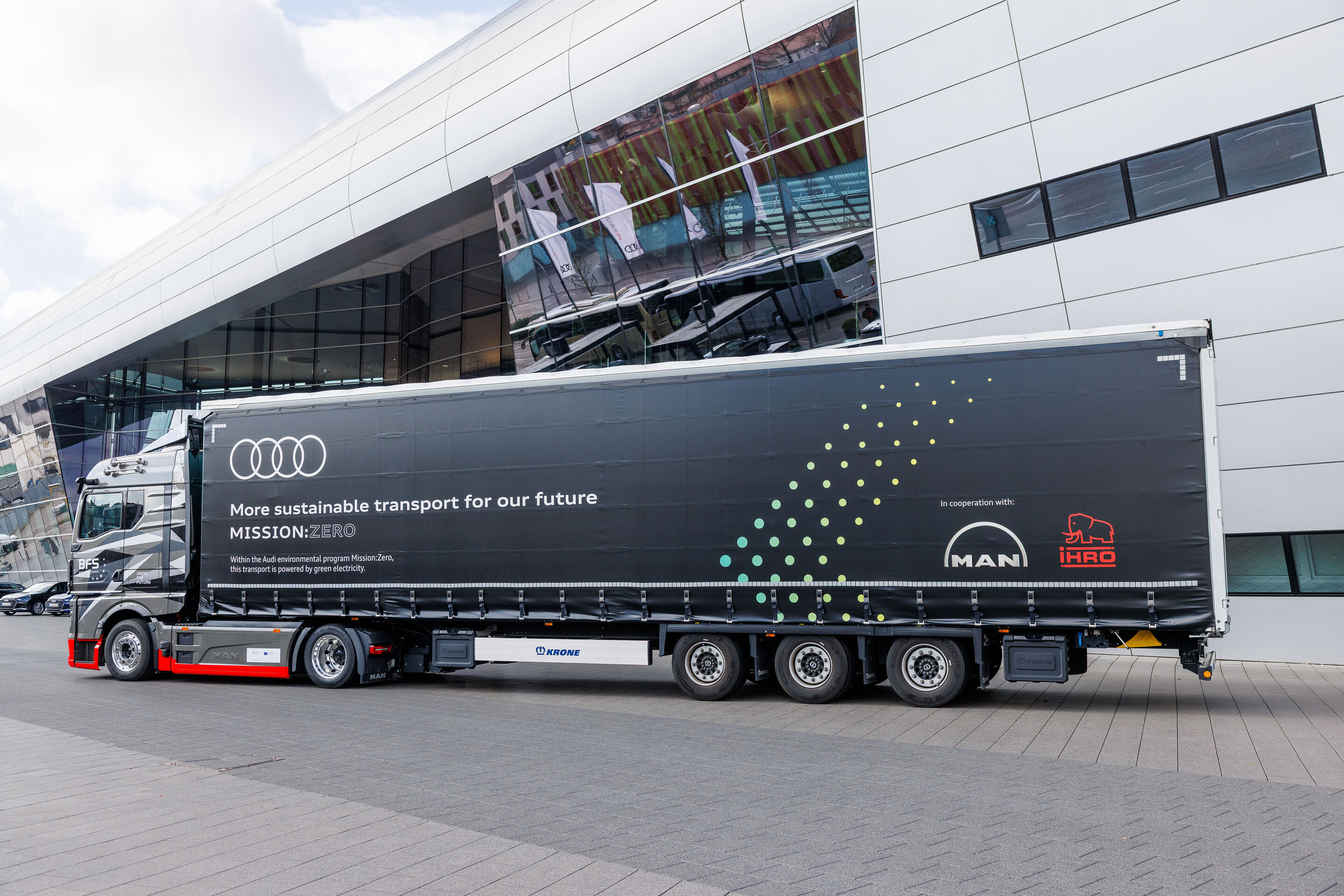 Einblicke in die verschiedenen Welten der Logistik bei Audi - Das Audi Umweltprogramm Mission:Zero setzt Leitplanken für eine ganzheitlich nachhaltige Produktion.