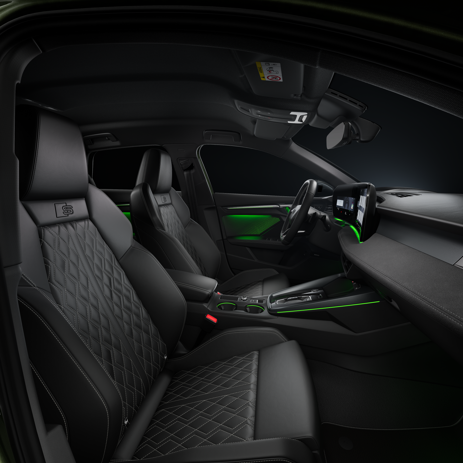 Audi A3 allstreet - Studioaufnahme, Interieur, Vordersitze