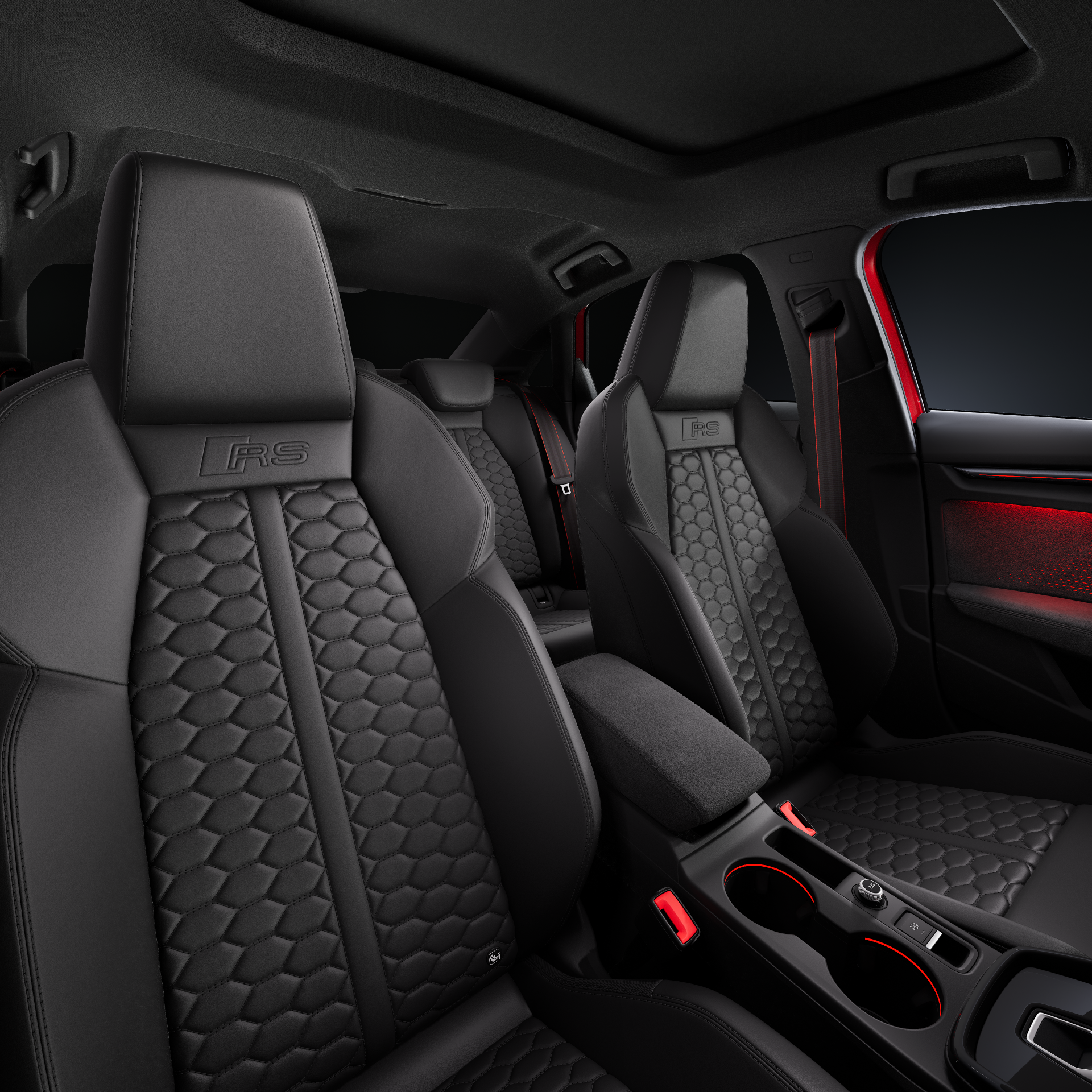 Audi RS 3 Limousine - Studioaufnahme, Interieur, Vordersitze