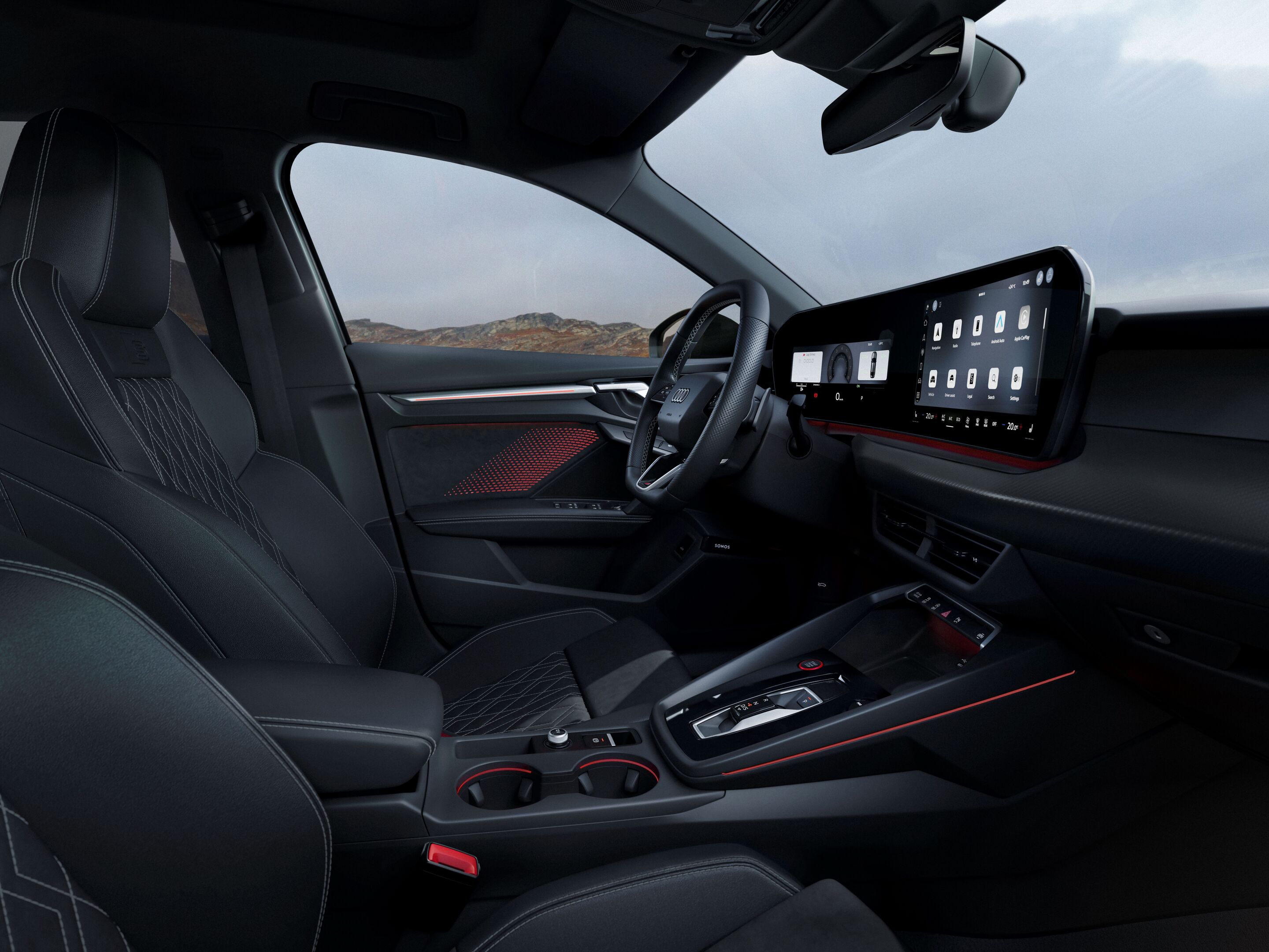 Audi S3 Sedan - Studio photo, interior, Audi virtual cockpit

The content displayed in the final product may differ from the vehicle shown.