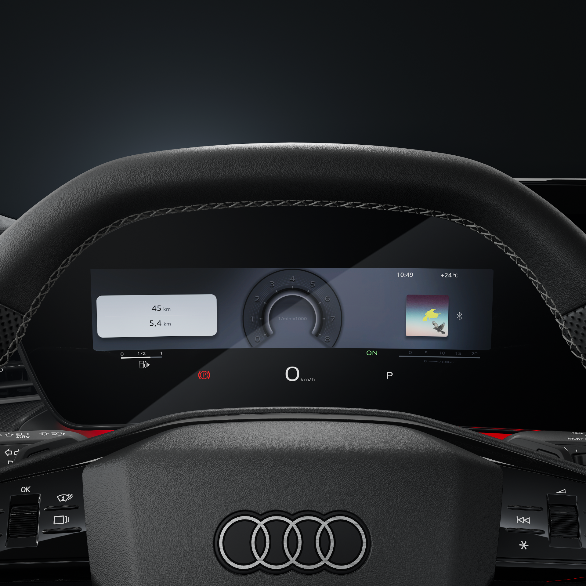 Audi S3 Sportback - Studioaufnahme, Interieur, Audi virtual cockpit