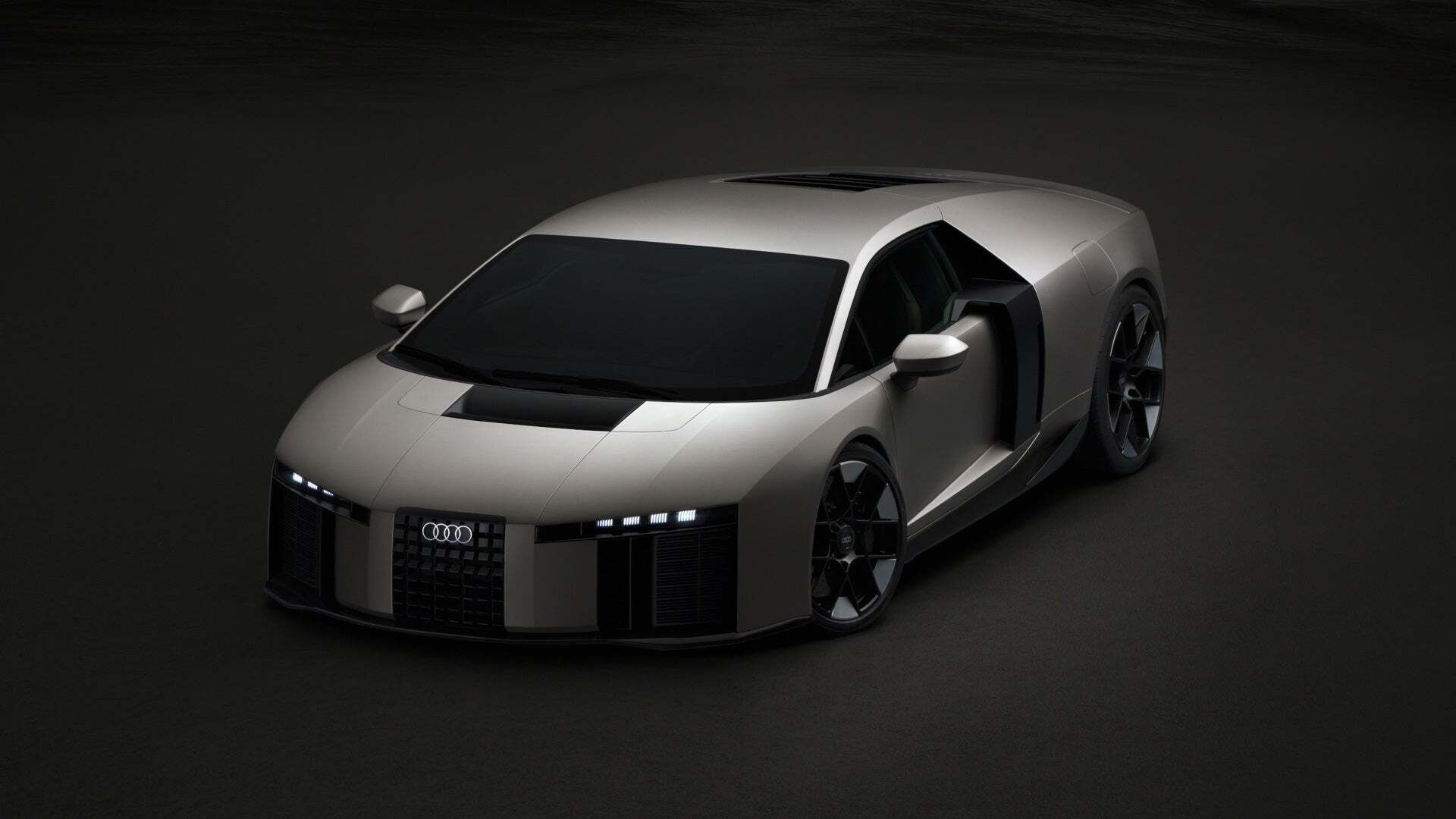 The front of the Audi Nuvolari