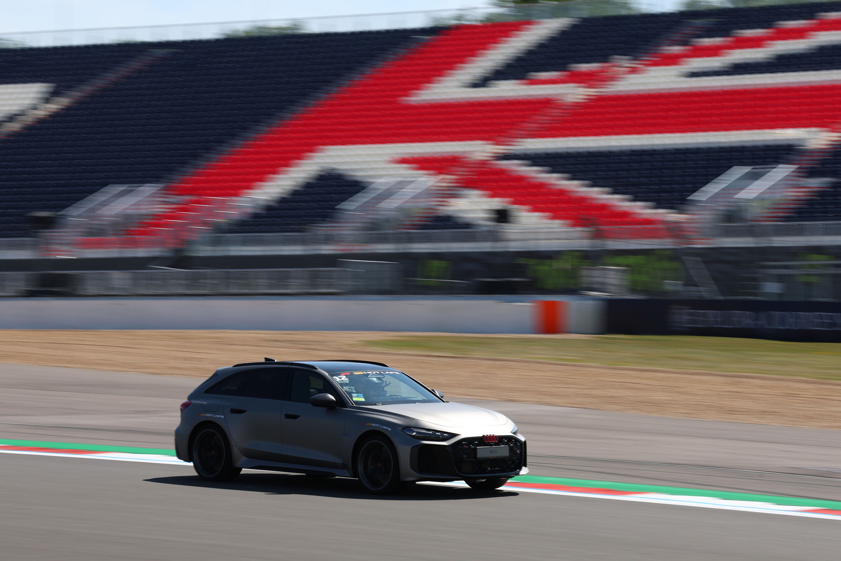 Audi Revolut F1 Team: British Grand Prix - The Audi RS 5 Avant makes its debut at the Formula 1 Grand Prix in Silverstone as a car for the F1® Pirelli Hot Laps