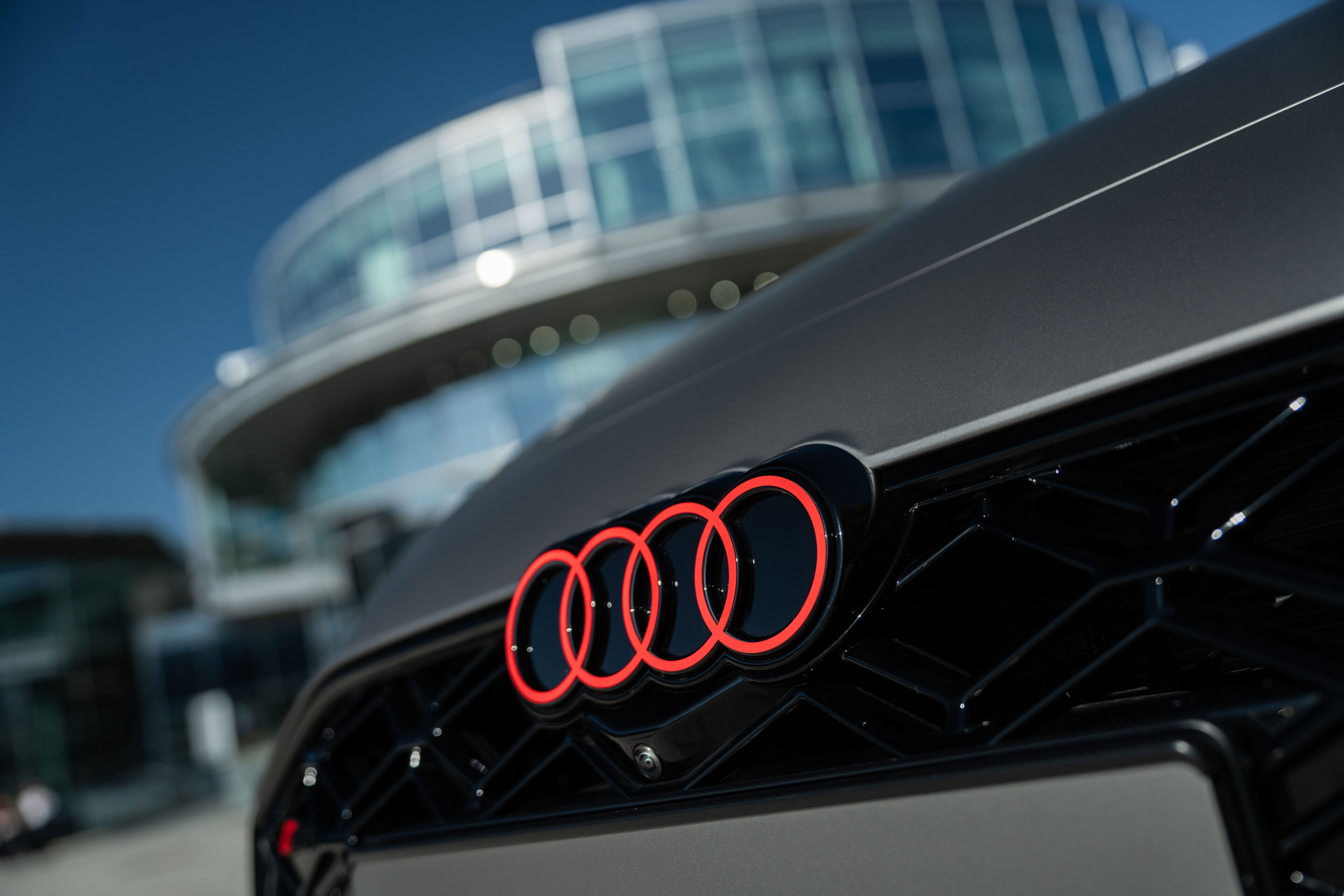 Audi RS 5 Avant featured in the F1® Pirelli Hot Lap - Outdoor static photo, exterior, detailed front view
