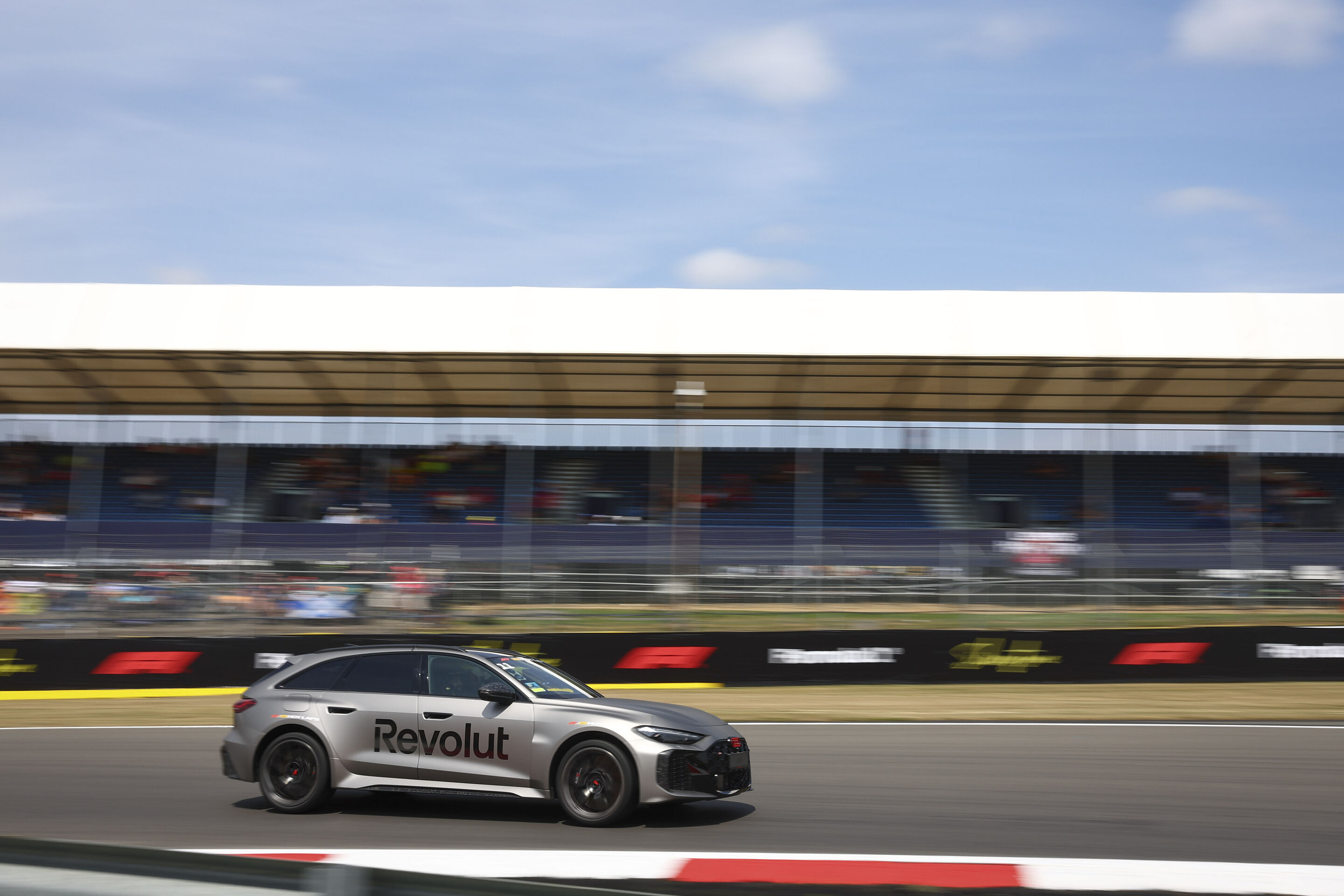 Audi Revolut F1 Team: British Grand Prix - The Audi RS 5 Avant makes its debut at the Formula 1 Grand Prix in Silverstone as a car for the F1® Pirelli Hot Laps