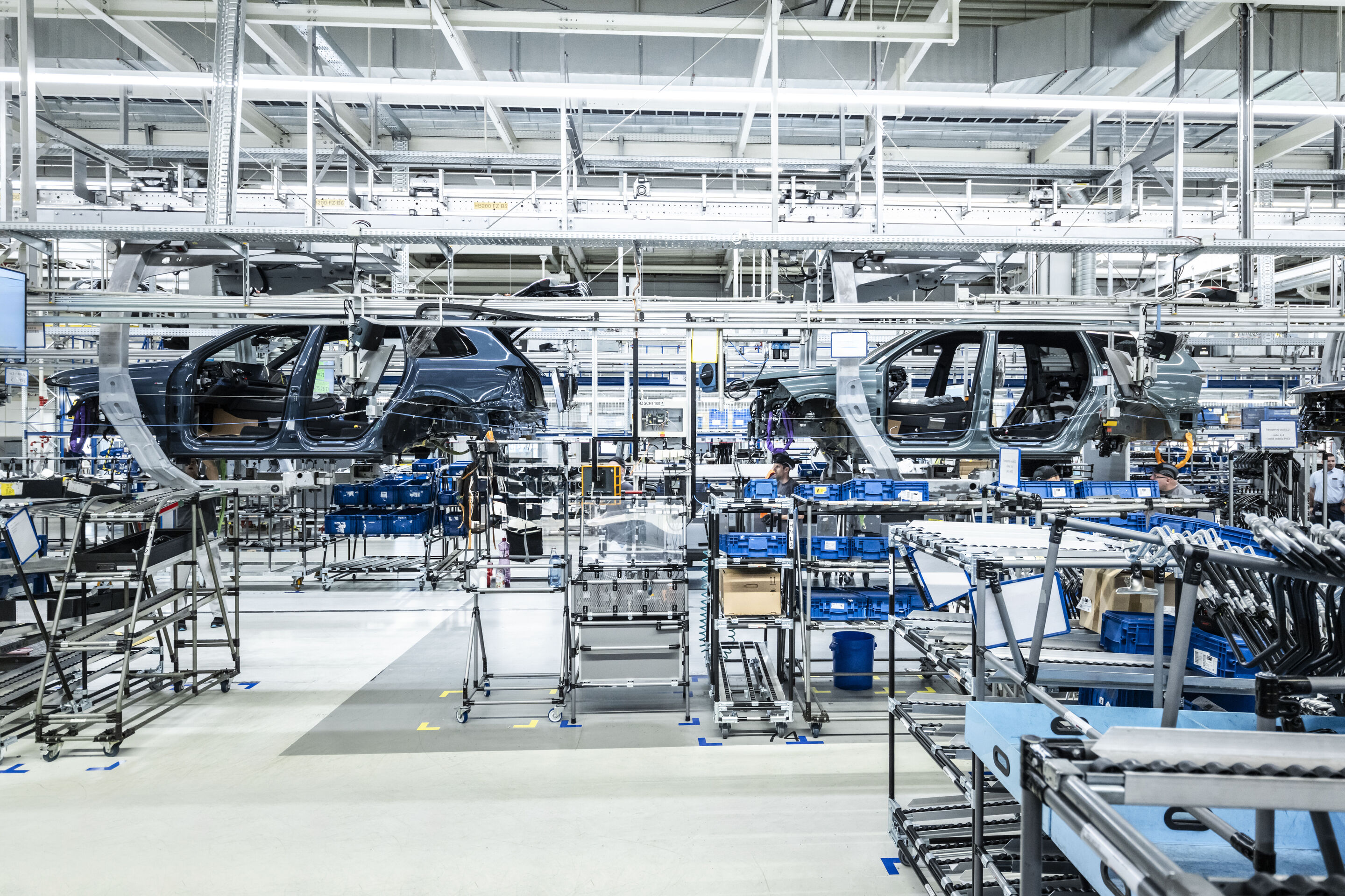 Produktion des Audi Q9 am Standort Bratislava - In der slowakischen Hauptstadt Bratislava produziert Audi seit 2026 neben dem Q7 und dem Q8 auch den neuen Audi Q9. An diesem Standort werden Automobile von vier Konzernmarken unter einem Dach produziert.