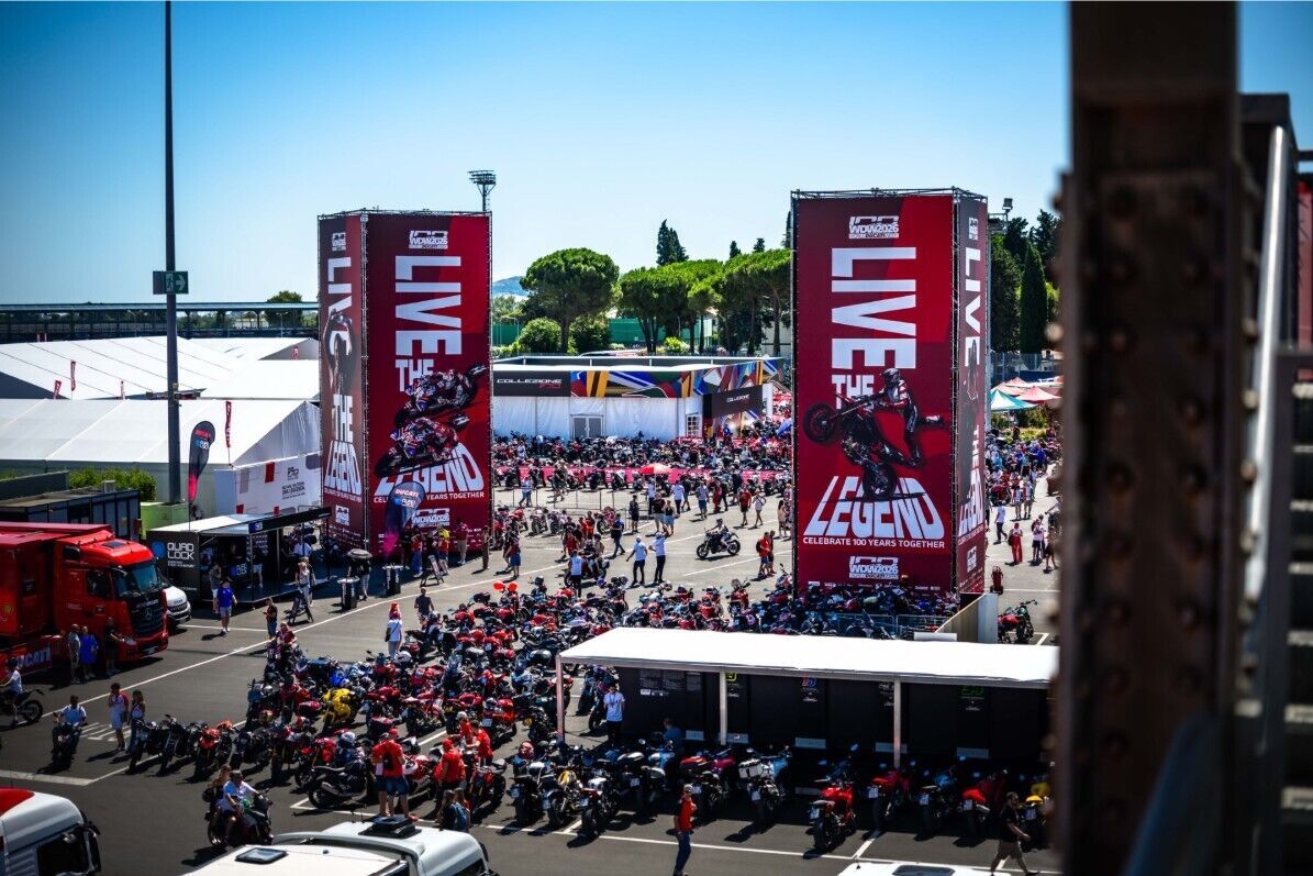 Ducati feiert 100 Jahre Unternehmensgeschichte - Anlässlich des 100-jährigen Jubiläums feiert Ducati drei Tage lang am Misano World Cirucuit