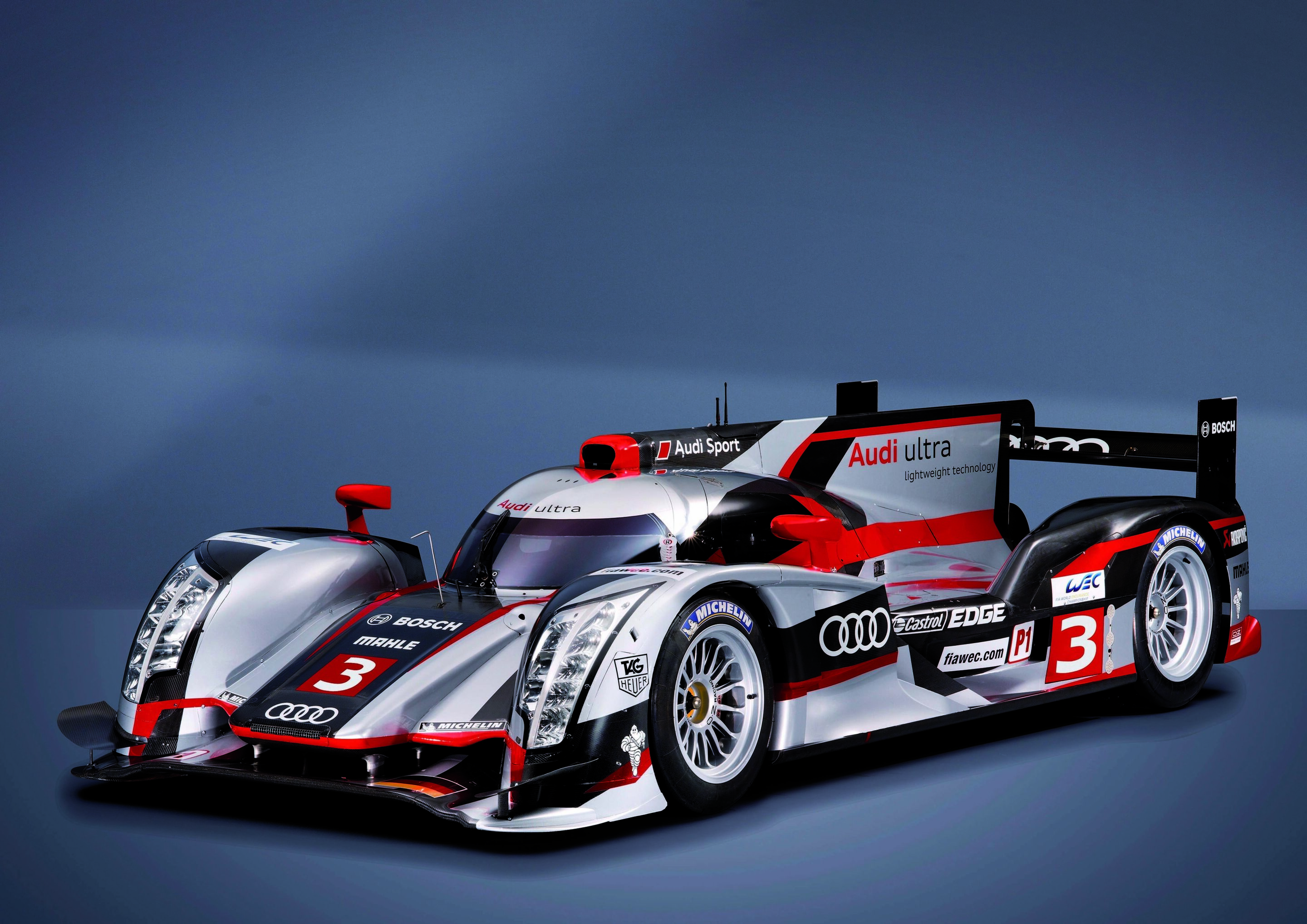 World premiere Audi R18 e-tron quattro - R18 ultra in Munich on February 29, 2012