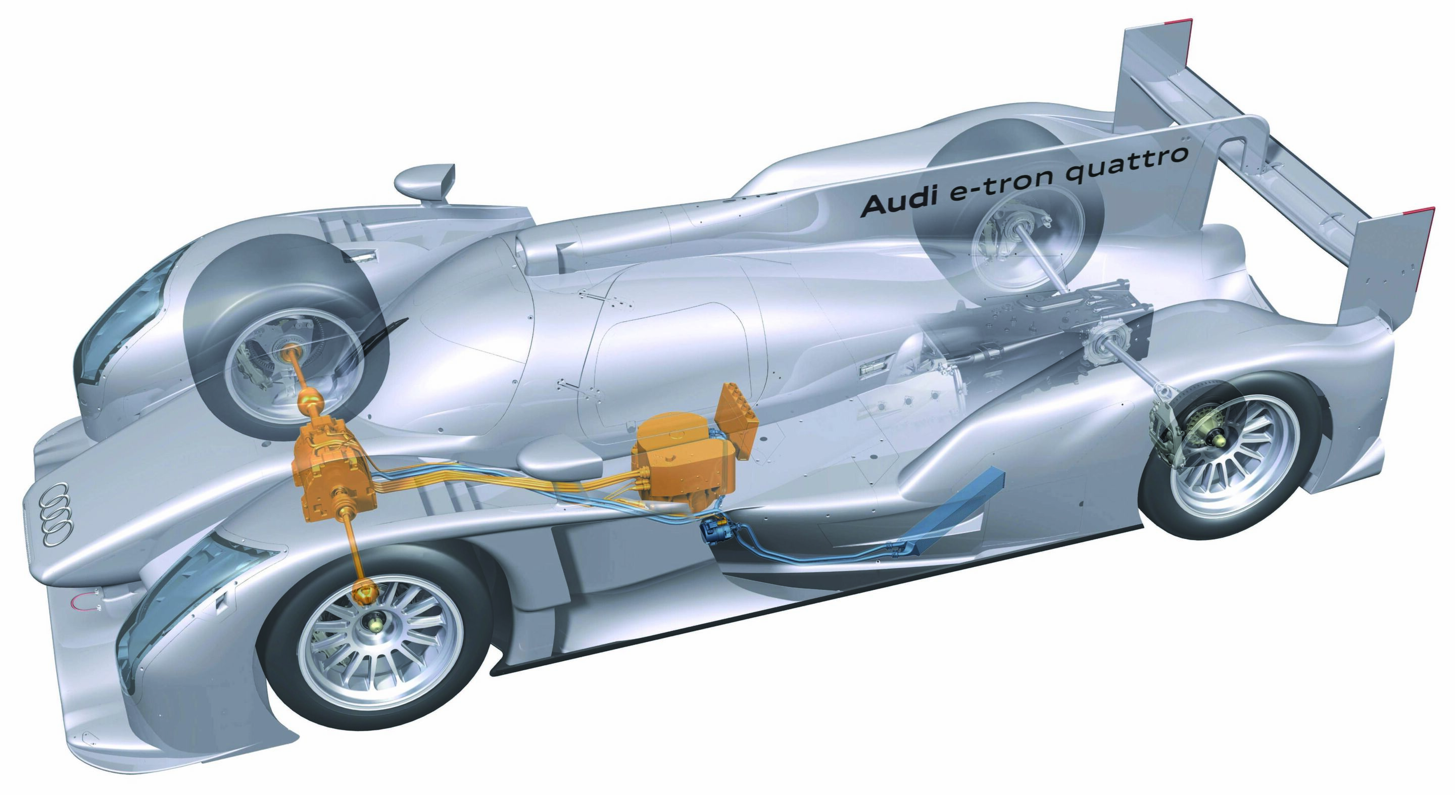 World premiere Audi R18 e-tron quattro - R18 ultra in Munich on February 29, 2012