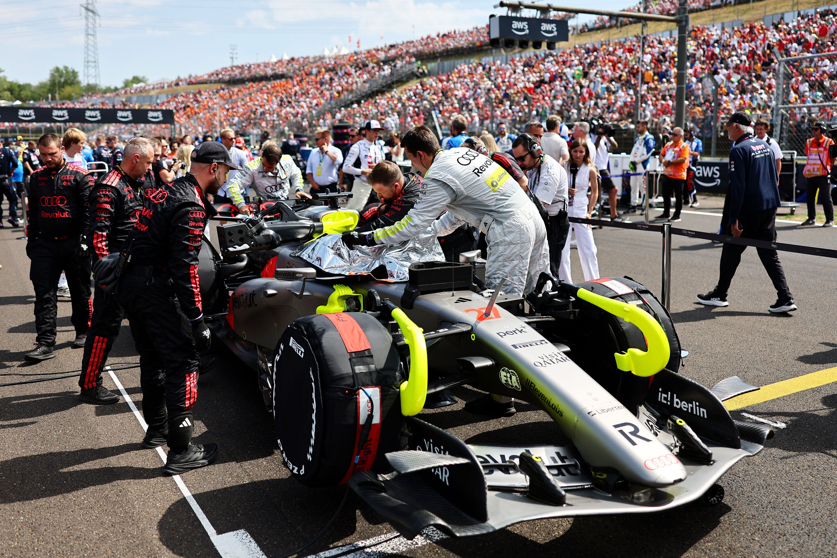 Audi Revolut F1 Team: Grand Prix von Ungarn - Audi R26 #27, Nico Hülkenberg