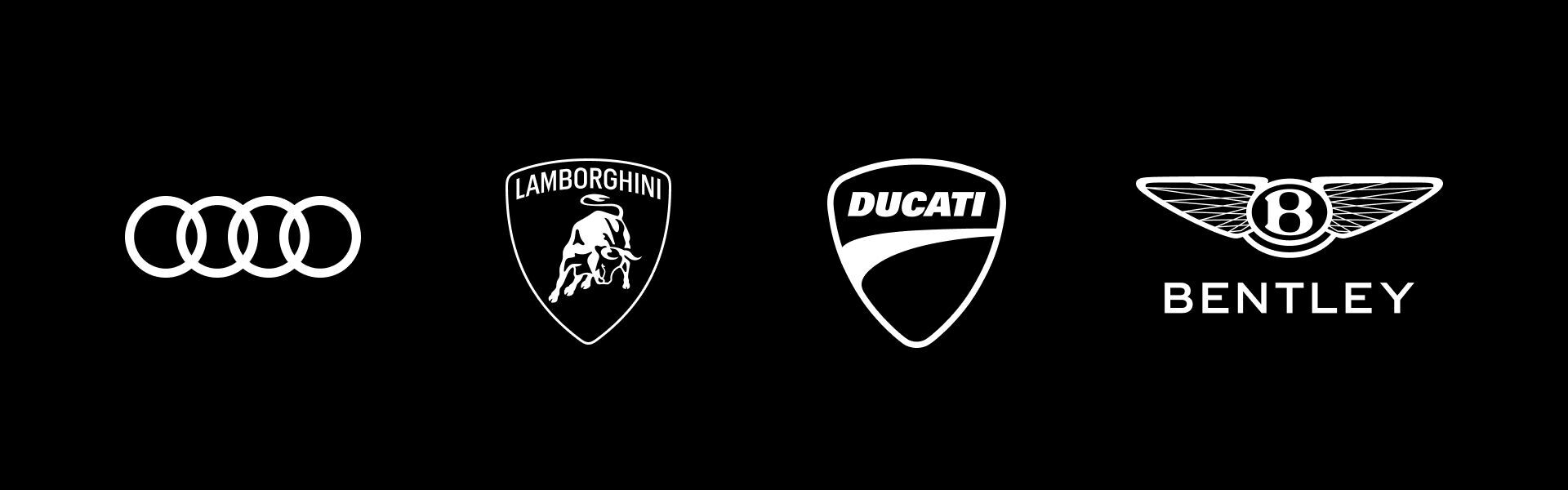 Brand Group Progressive - Audi, Bentley, Lamborghini, and Ducati work closely together in the Brand Group.